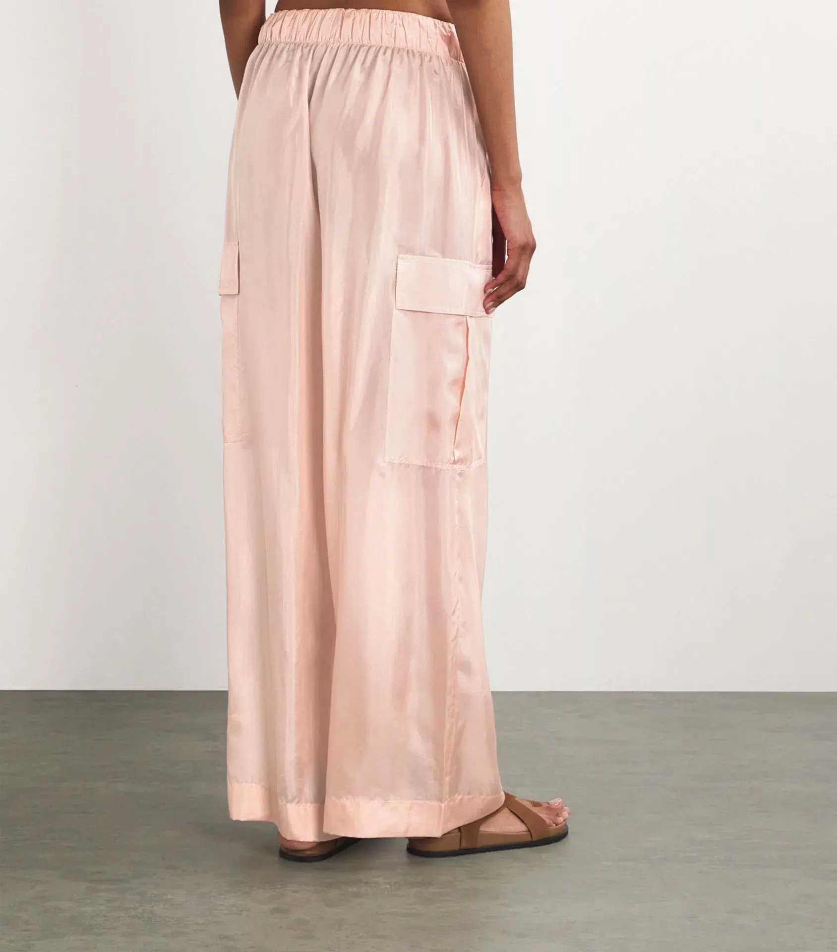 Zimmermann Manstyle Shirt Lemon and Relaxed Pocket Pants Pink Set Size 0 / AU 8 - Image 3