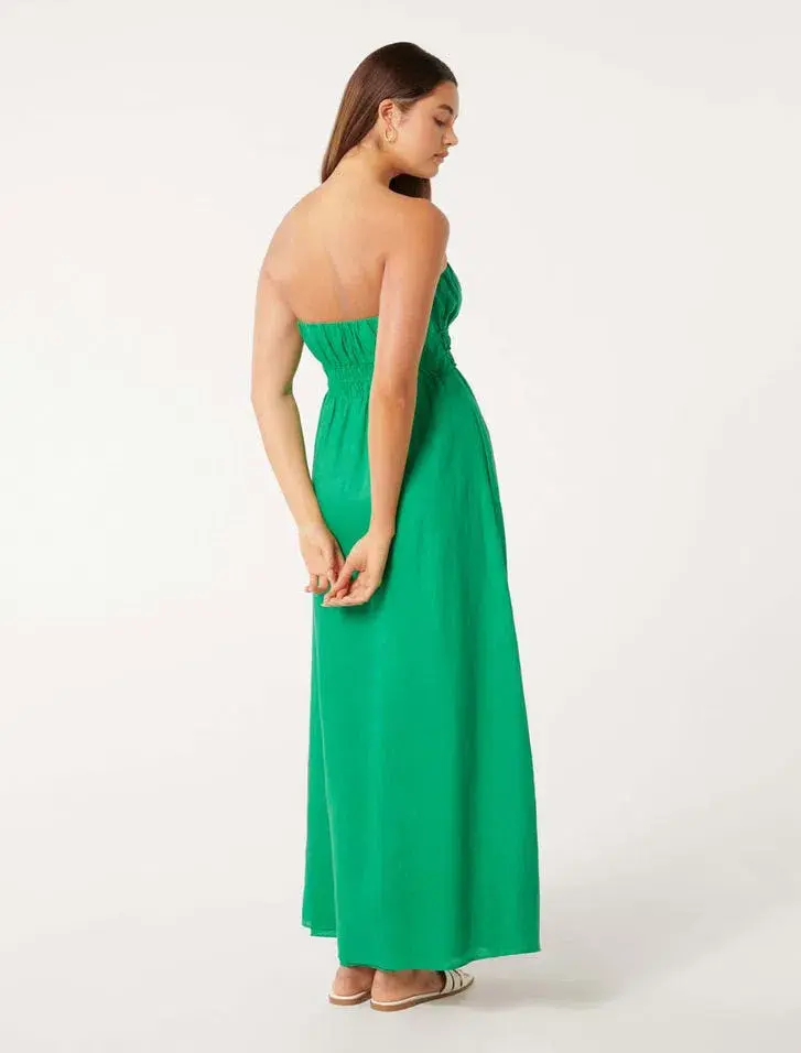 Forever New Romie Strapless Piping Midi  - Image 4