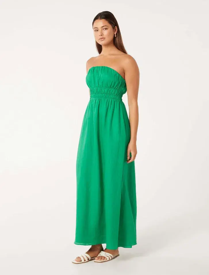 Forever New Romie Strapless Piping Midi  - Image 2