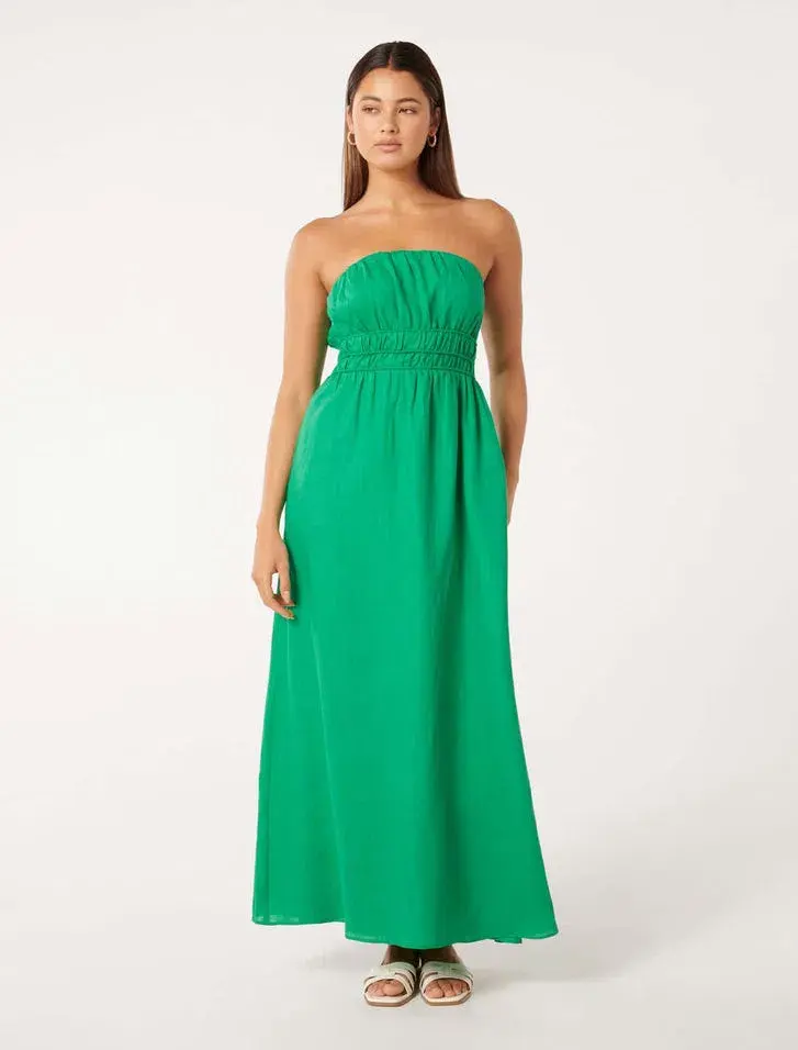 Forever New Romie Strapless Piping Midi  - Image 1