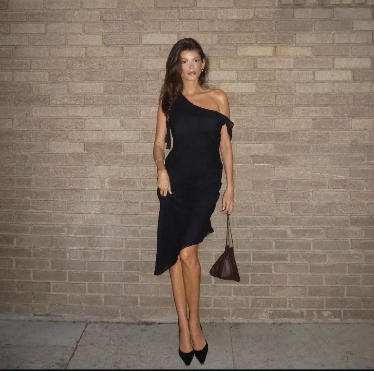 Realisation Par Carrie  Midi Dress Black Size 8 - Image 1