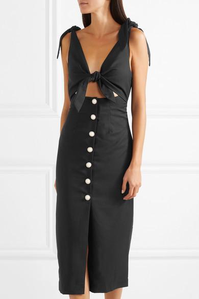 Alice Mcall Nara Dress Black Size 6 - Image 1