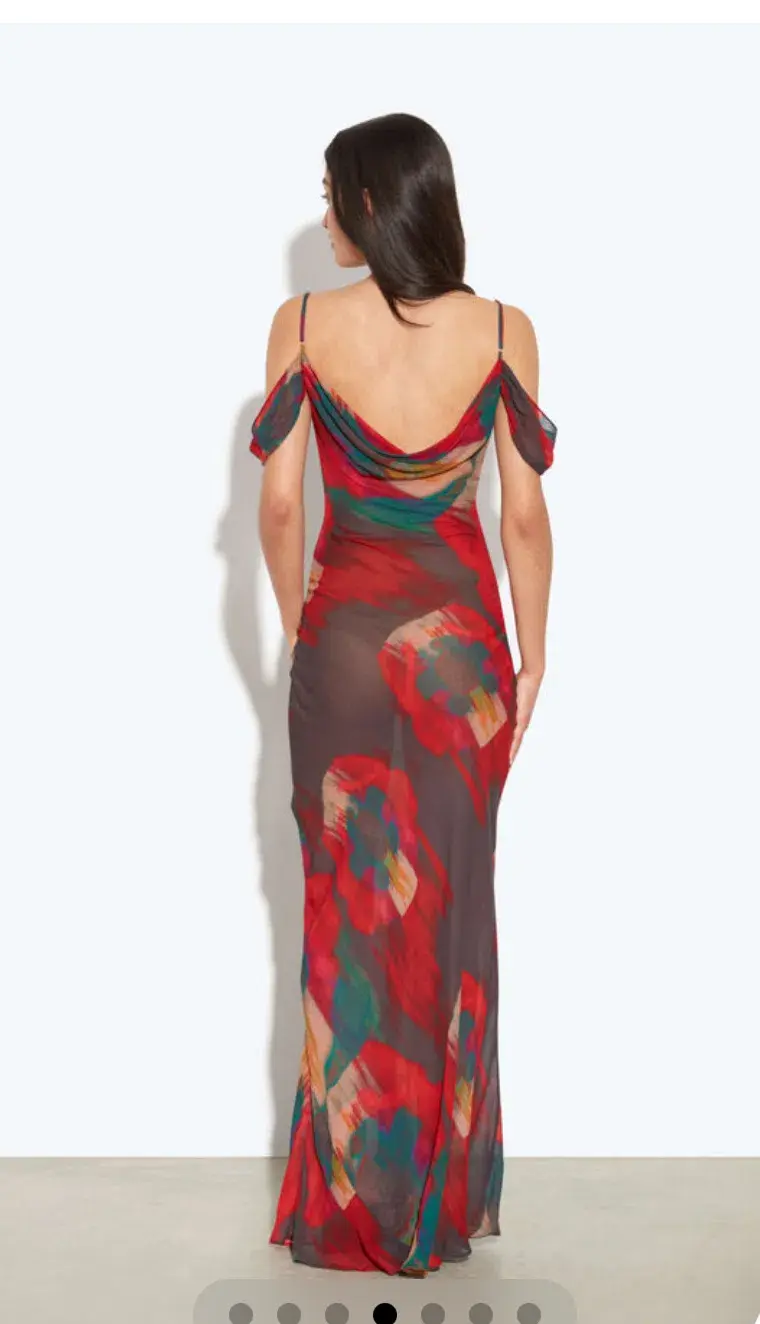 Rat & Boa Adriana Dress Print Size S / AU 8  - Image 2