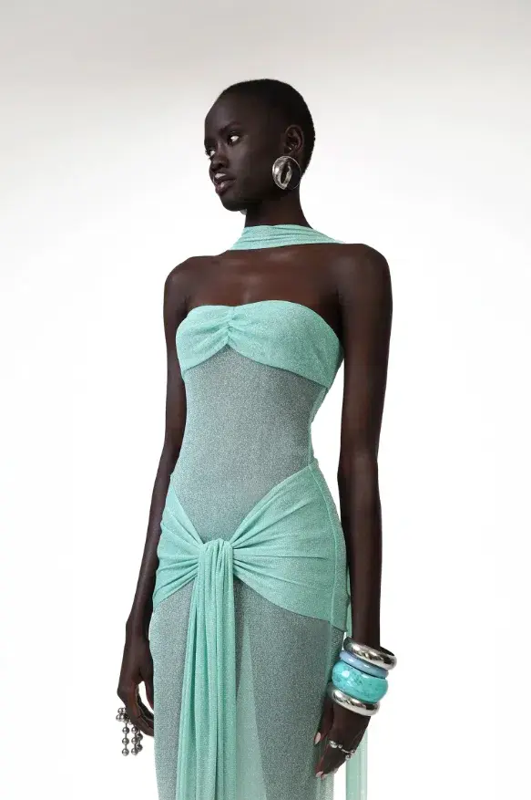 Khanums Kesca Maxi Gown Mint Size M / AU 10 - Image 2