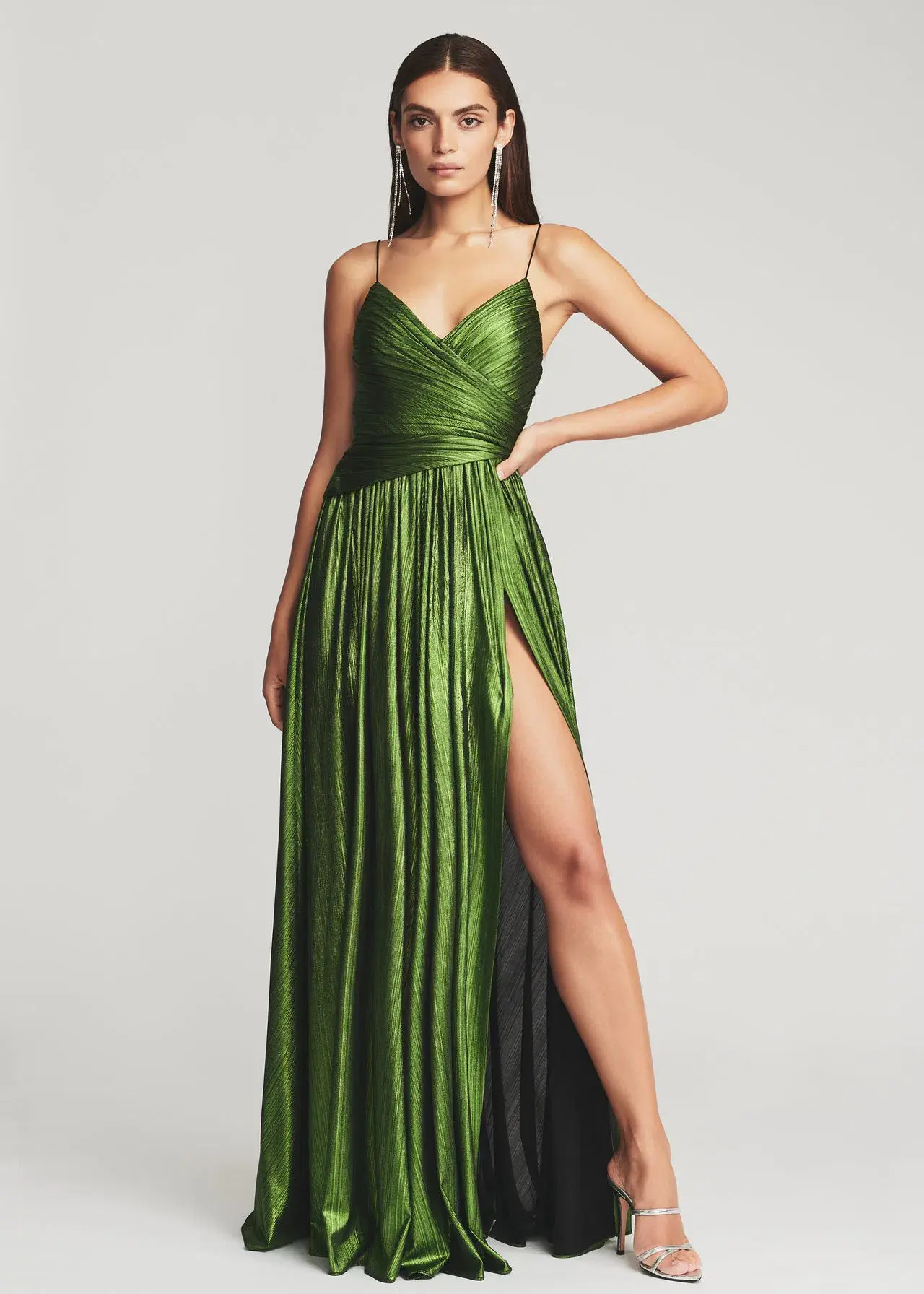 Retrofete Doss Dress Lime Green Size S / AU 8 - Image 1