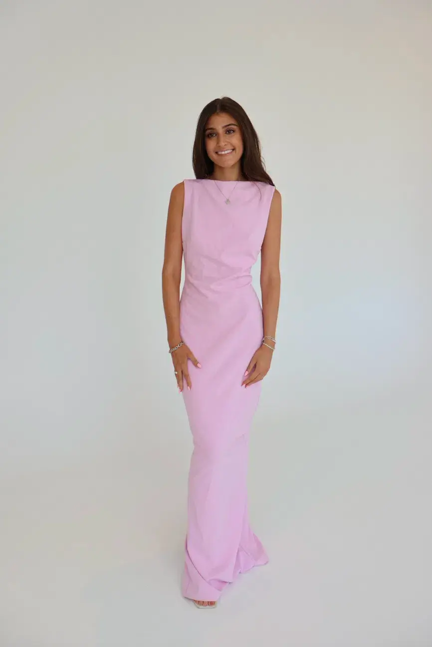 Effie Kats Verona Gown Taffy Pink Size M / AU 10 - Image 1