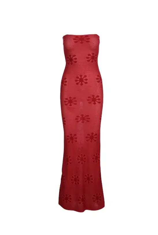 Asta Resort Monica Dress Wine Size AU 8  - Image 4