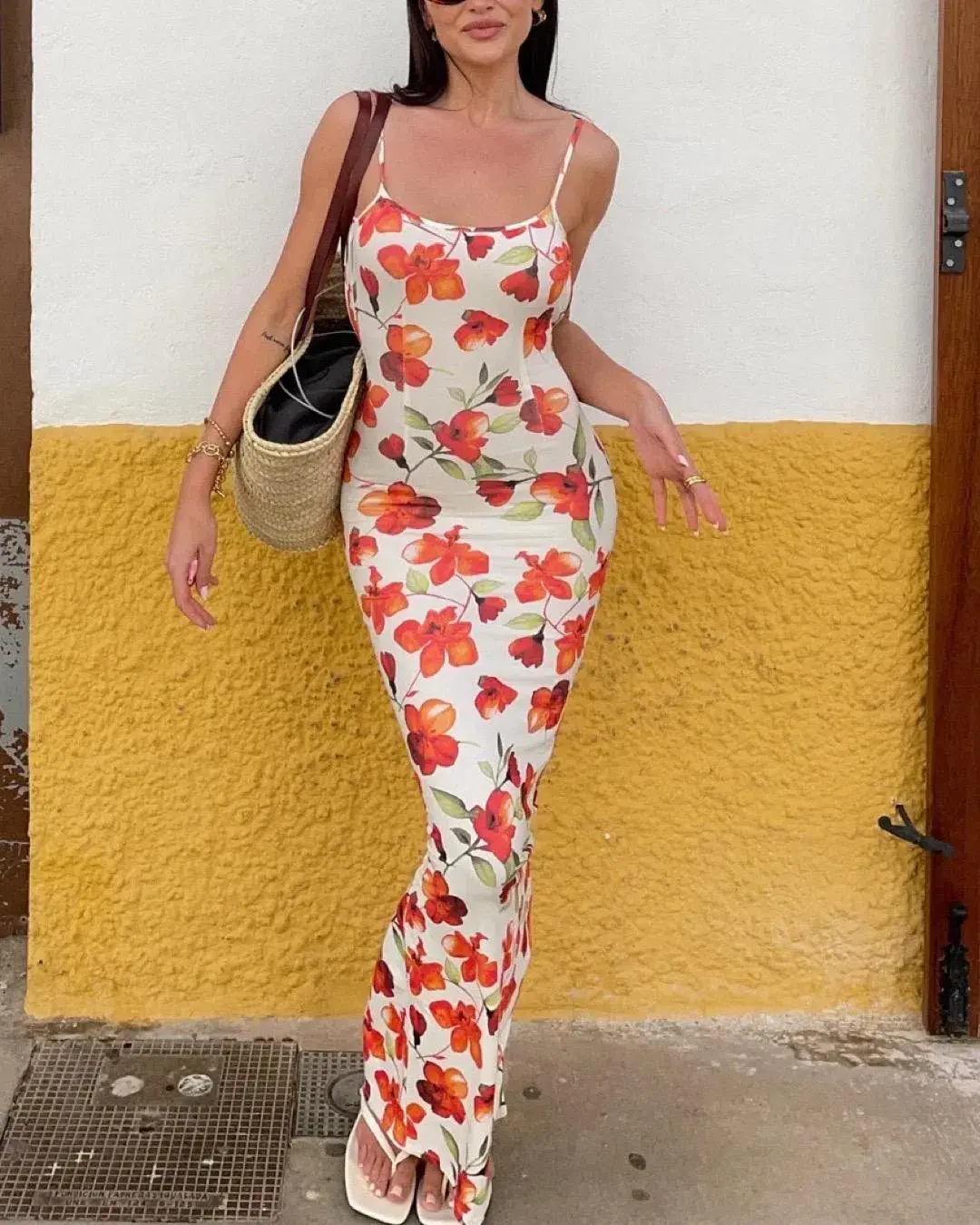 SLA the Label Capri Dress Floral Print Size XL / AU 14 - Image 2
