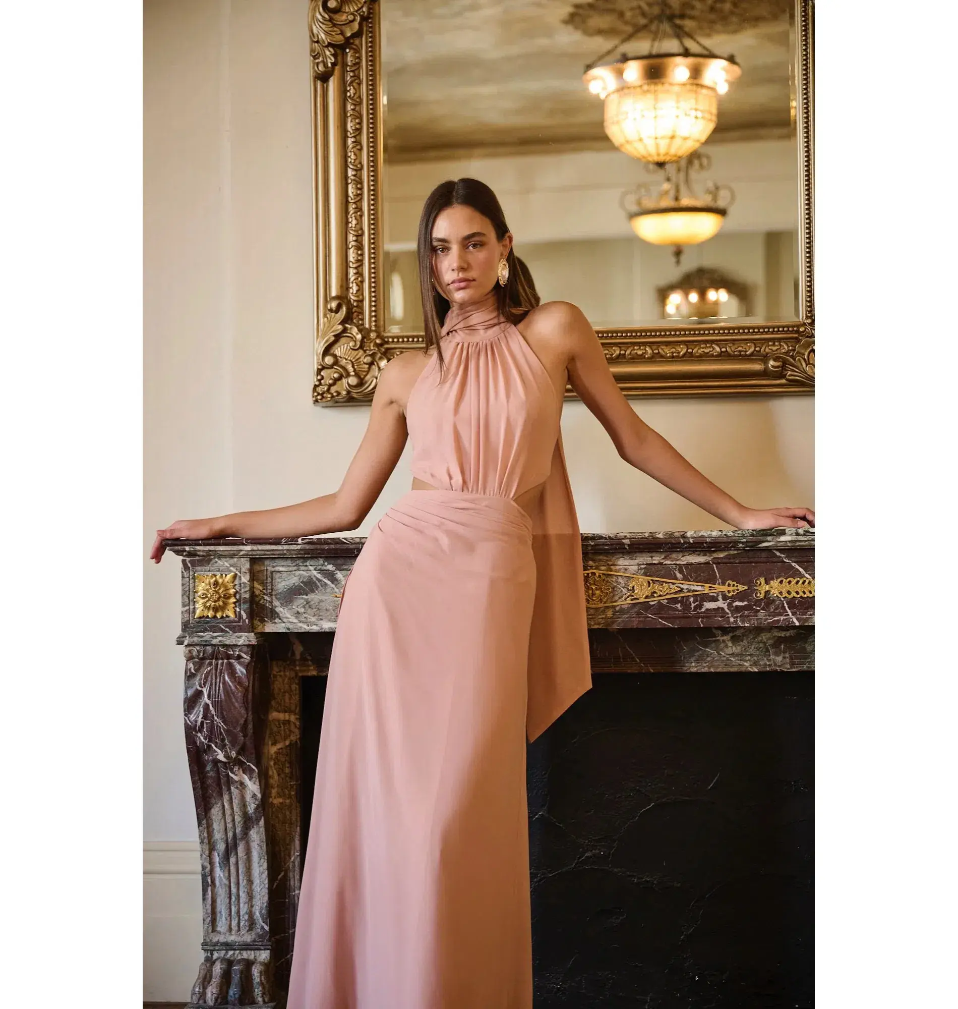 Calia Collection Sofia Dress Bare Blush Size AU 10 - Image 4