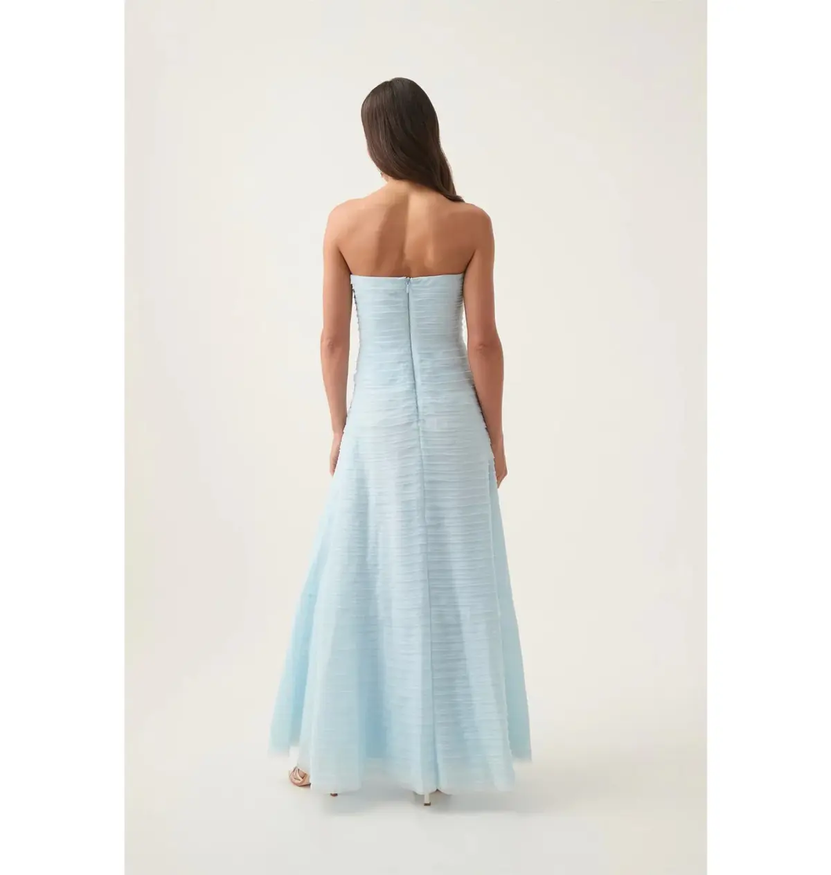 Aje Soundscape Maxi Dress In Ocean Breeze Size AU 6 - Image 2