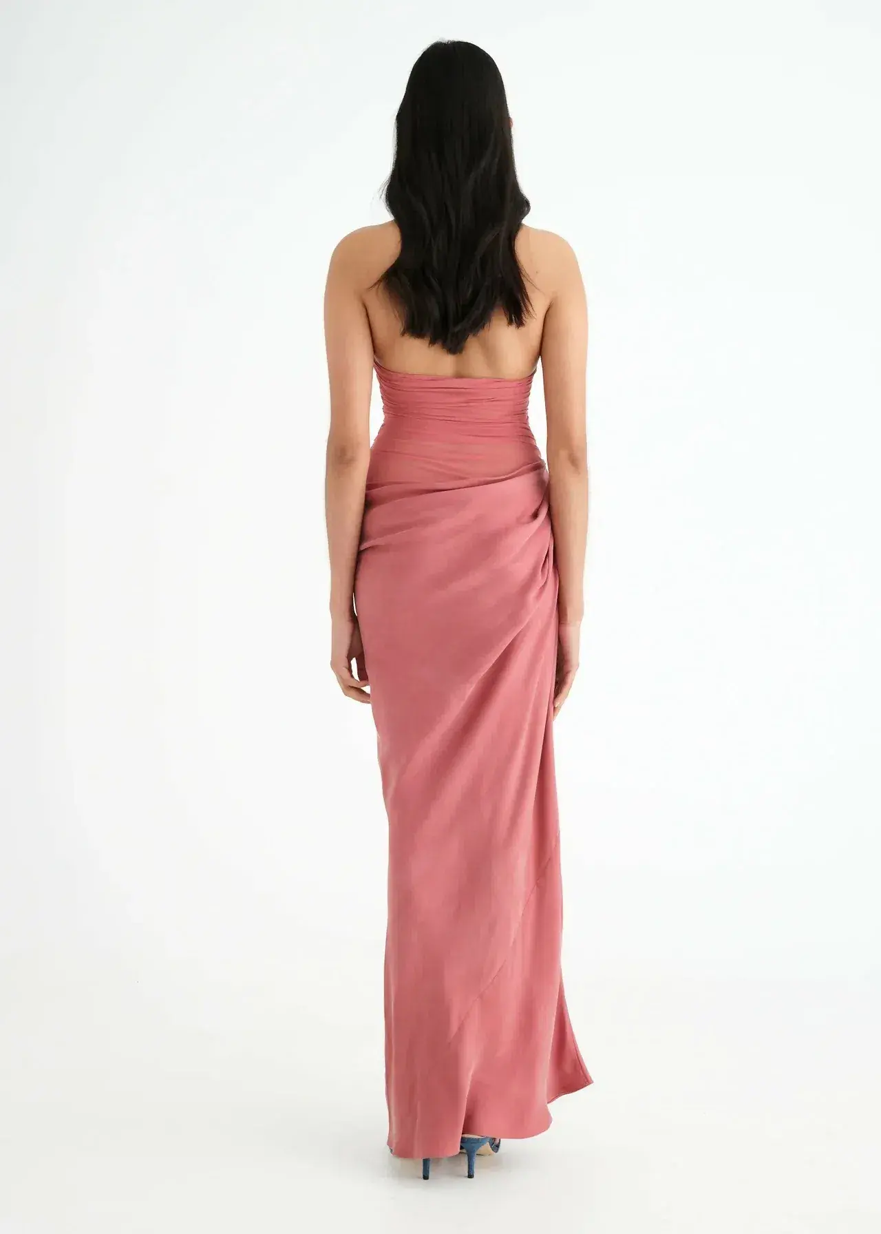 Benni Gina Halter Dress in Rose Size AU 8 - Image 2