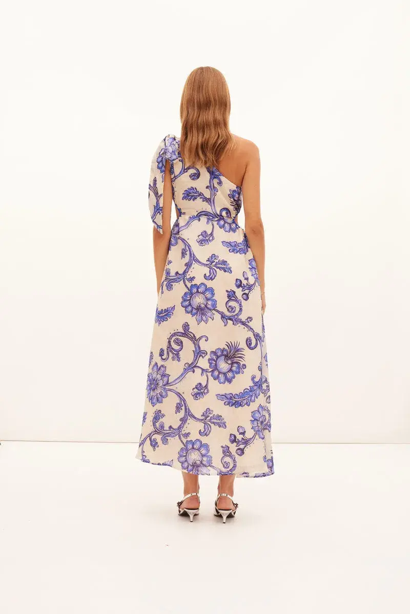 Kate Ford Bartley Tie Cut Gown Celeste  Size 10 - Image 3
