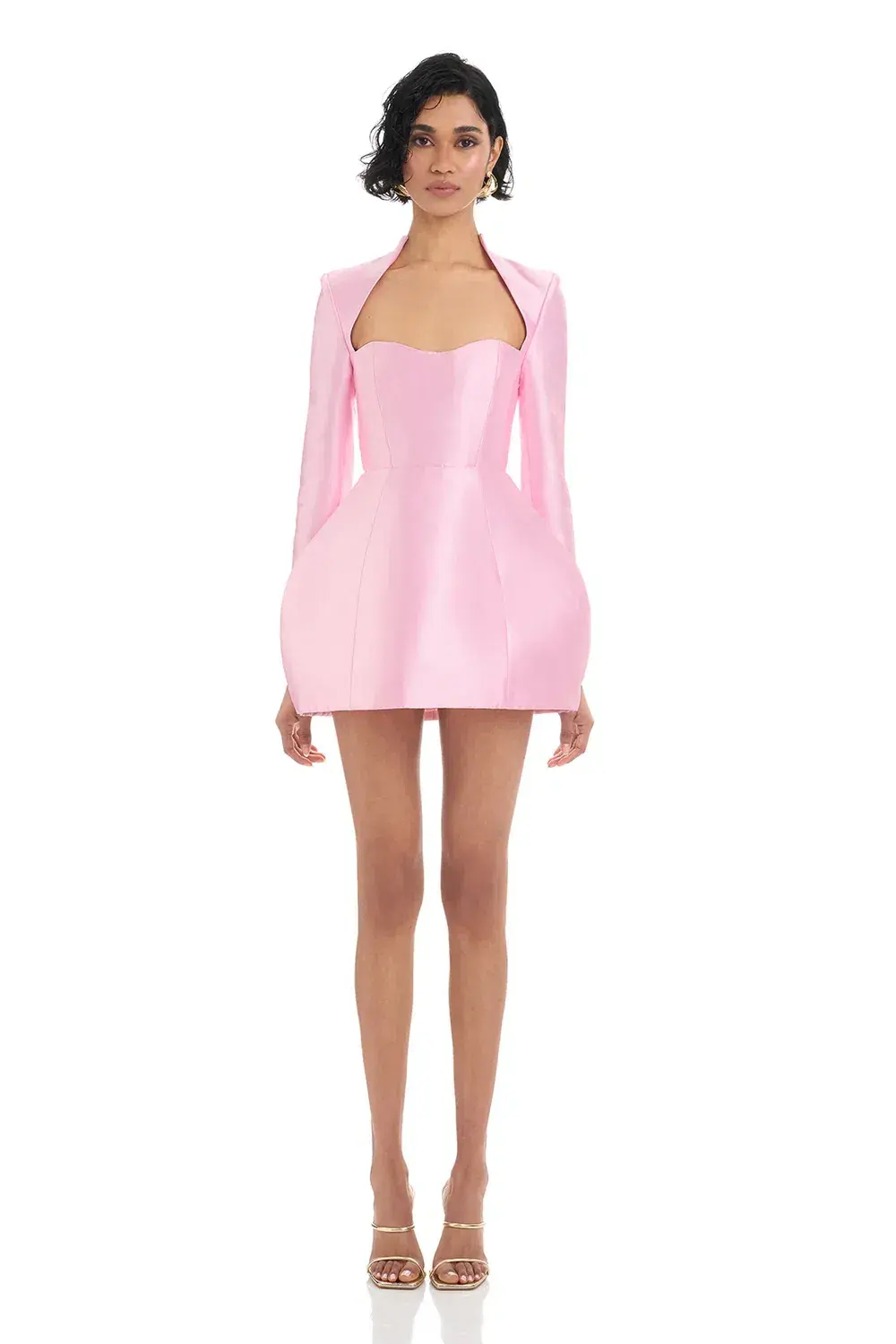 Eliya The Label Kate Mini Dress Pink Size L / AU 12 for rent on The Volte - main image