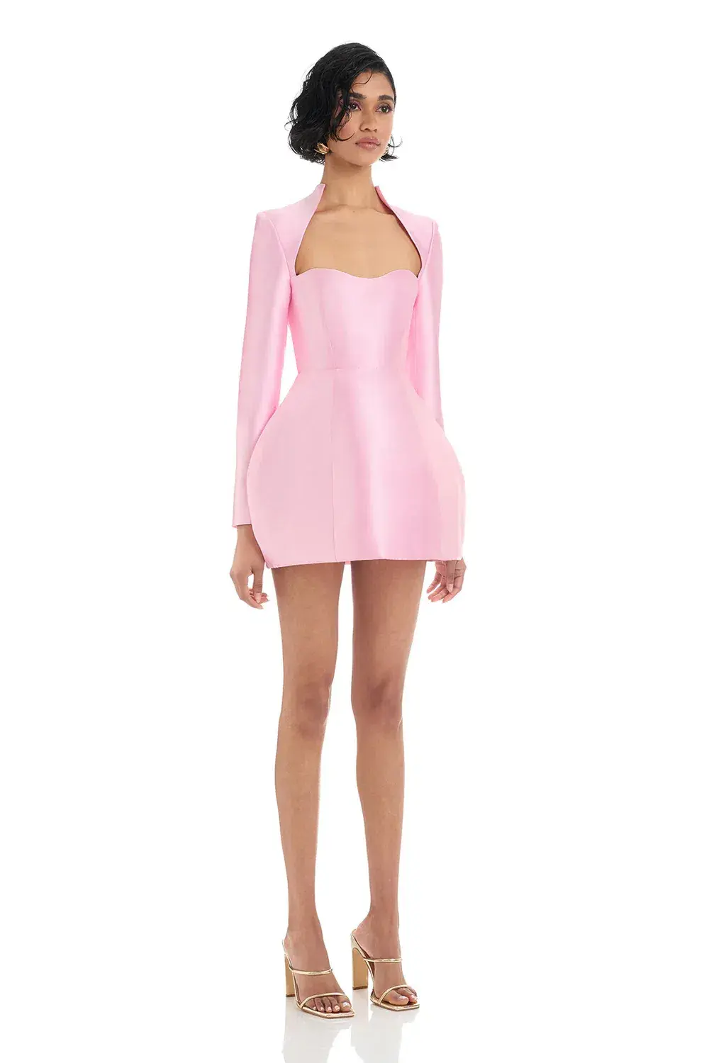 Eliya The Label Kate Mini Dress Pink Size L / AU 12 - Image 3