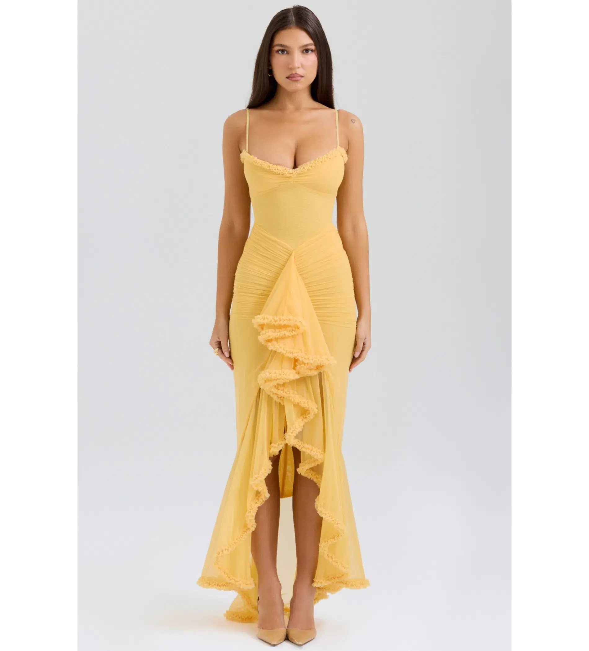 House of CB Gabbi Dress Apricot Size XS - Image 1