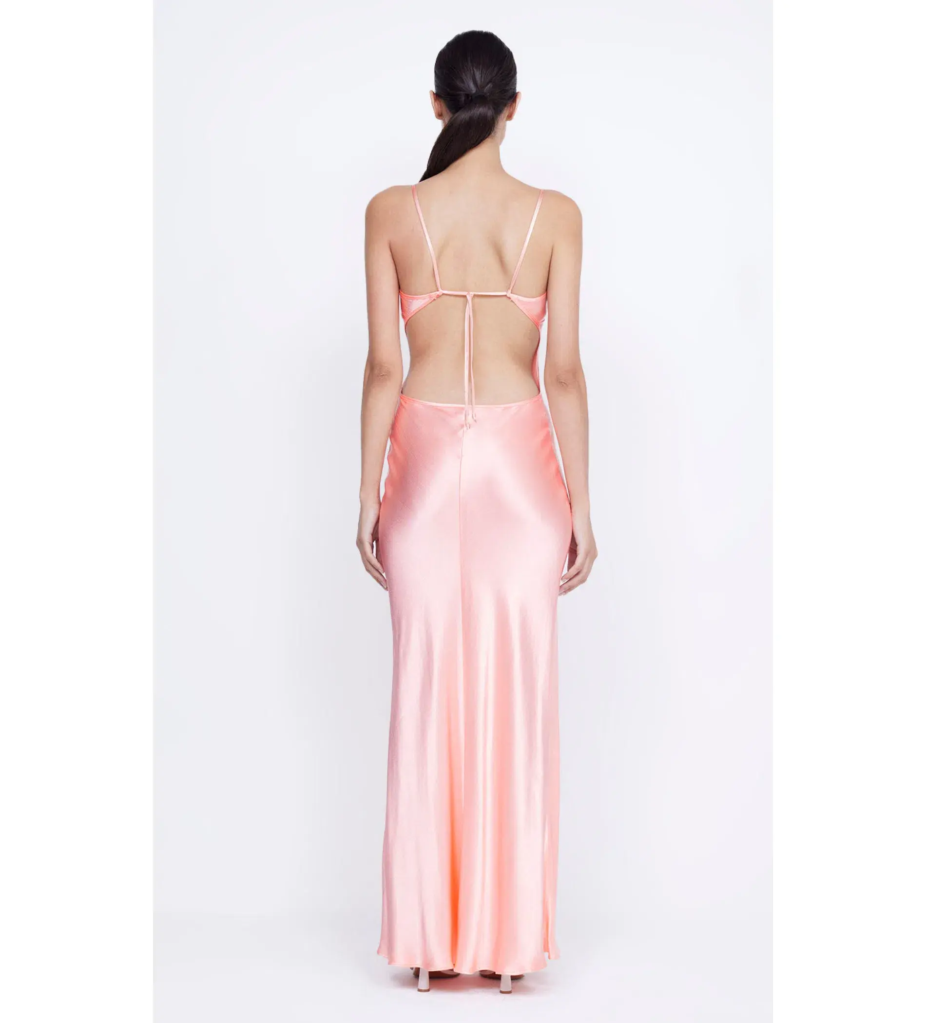 Bec And Bridge Cedar City Maxi Dress In Coral Size 6 - Image 3