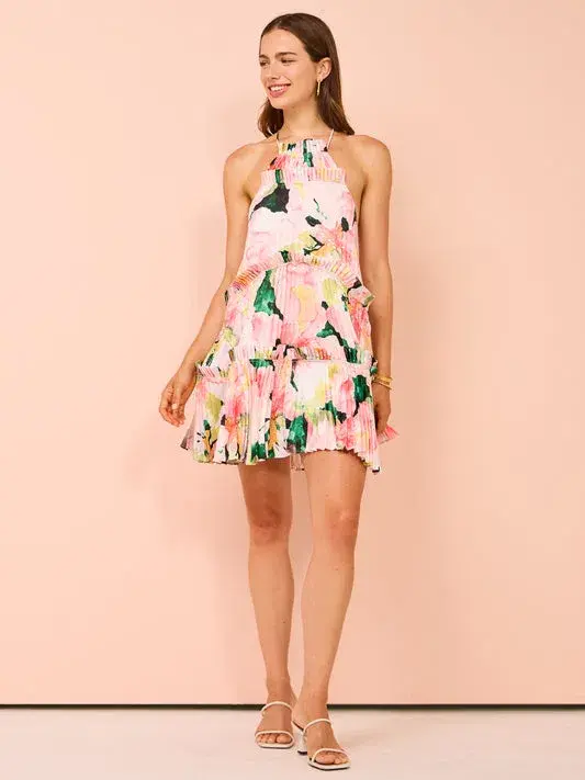 Acler Ormond Mini Dress Daphne Posy Size 8  - Image 1