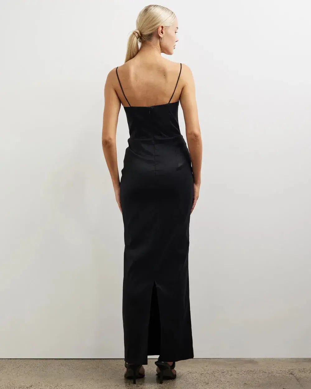 Elle Zeitoune Allison Maxi Dress Black Size 10  - Image 2