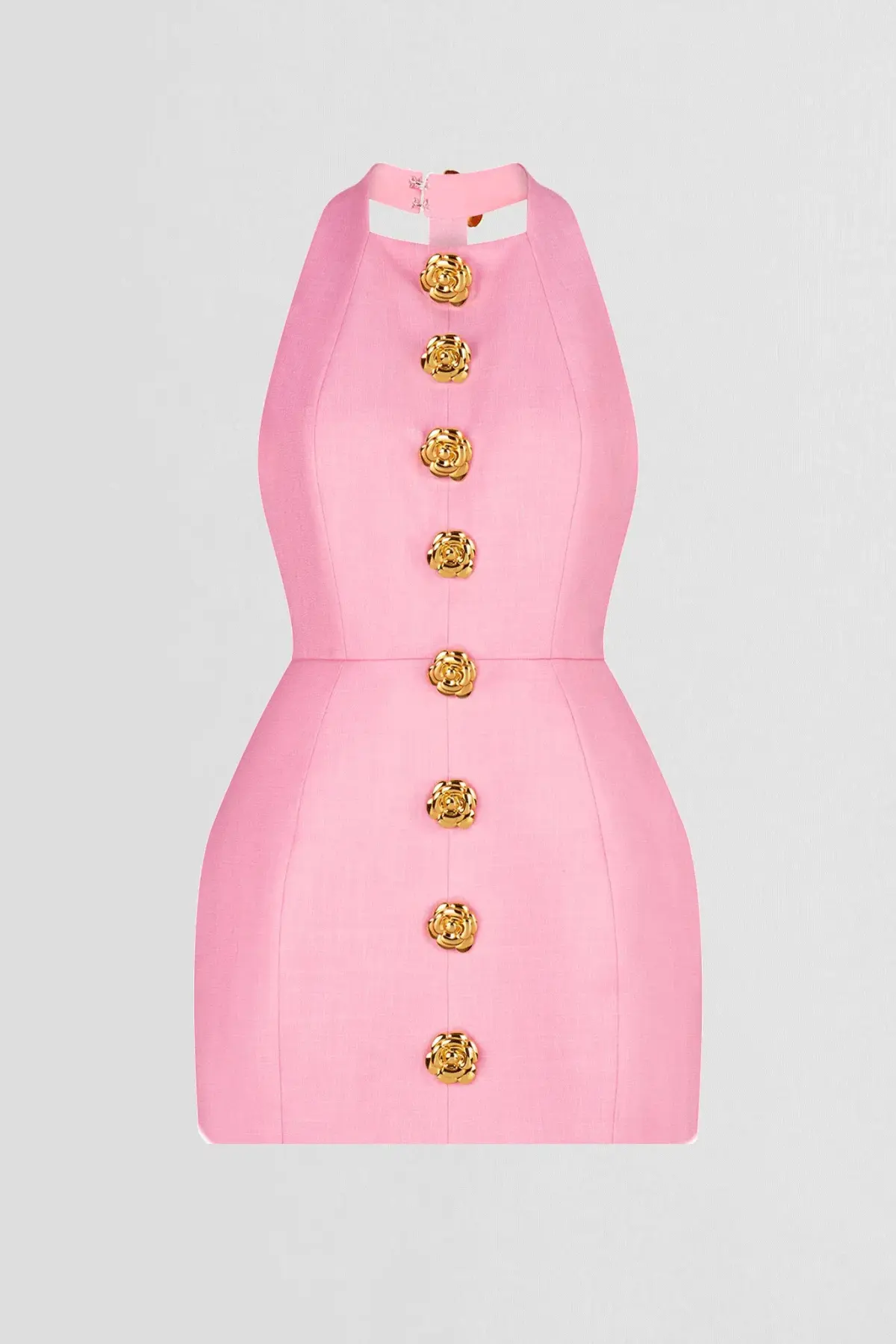 Atoir Tiffany Mini Dress Pink Size 12/ L - Image 4