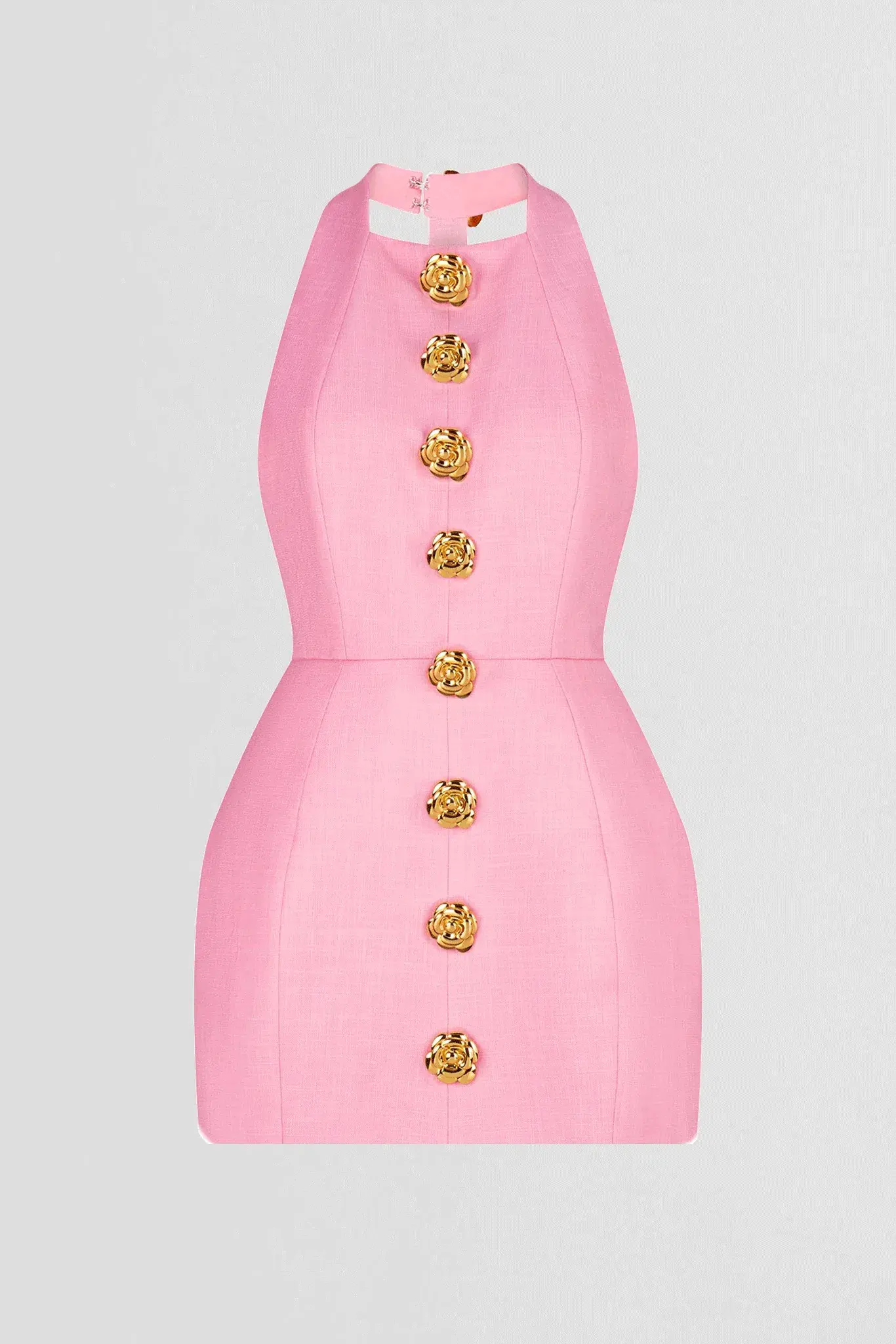 Atoir Tiffany Mini Dress Pink Size 12/ L - Image 4