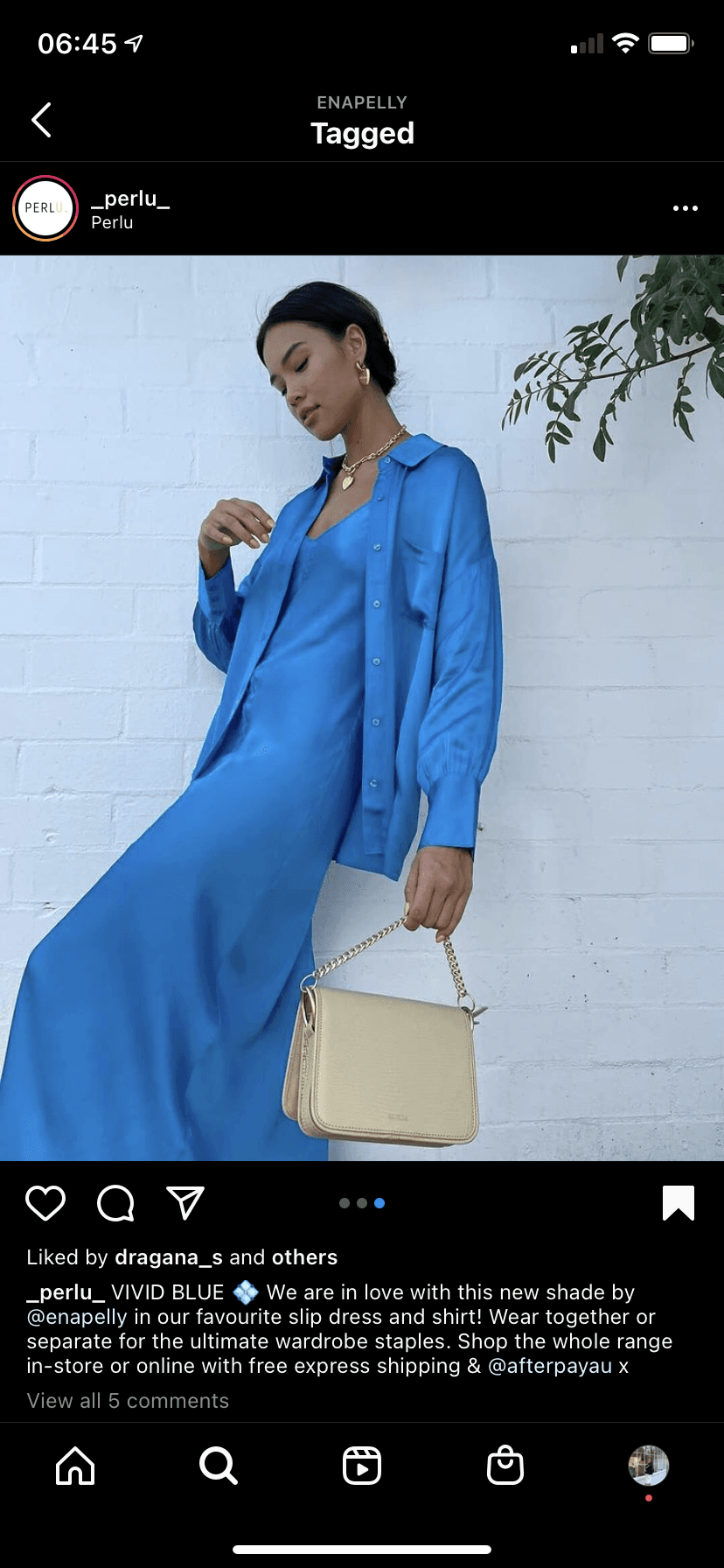 Ena Pelly Clare silk dress  - Image 5