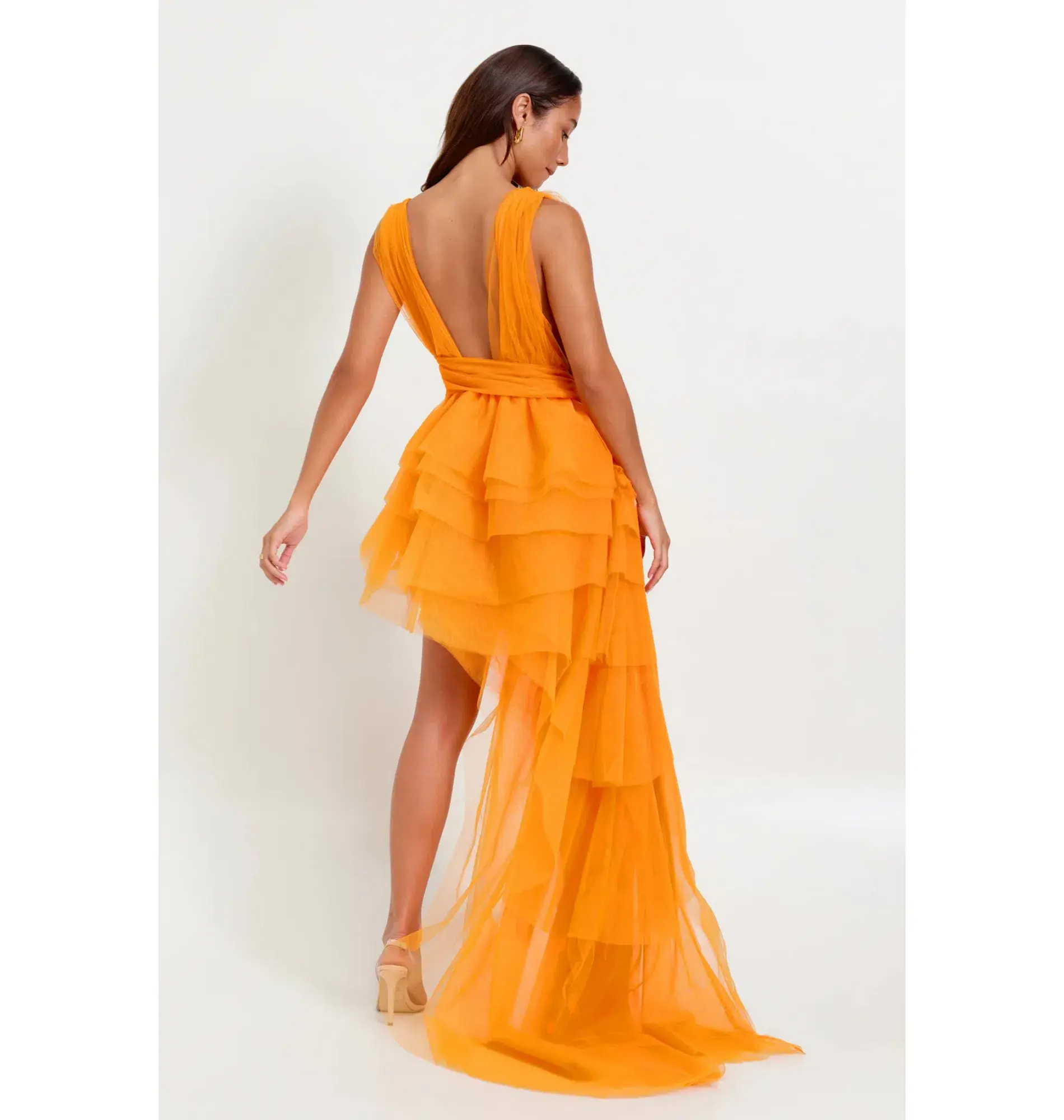Lexi Lola Dress Mango Size AU 8 - Image 3