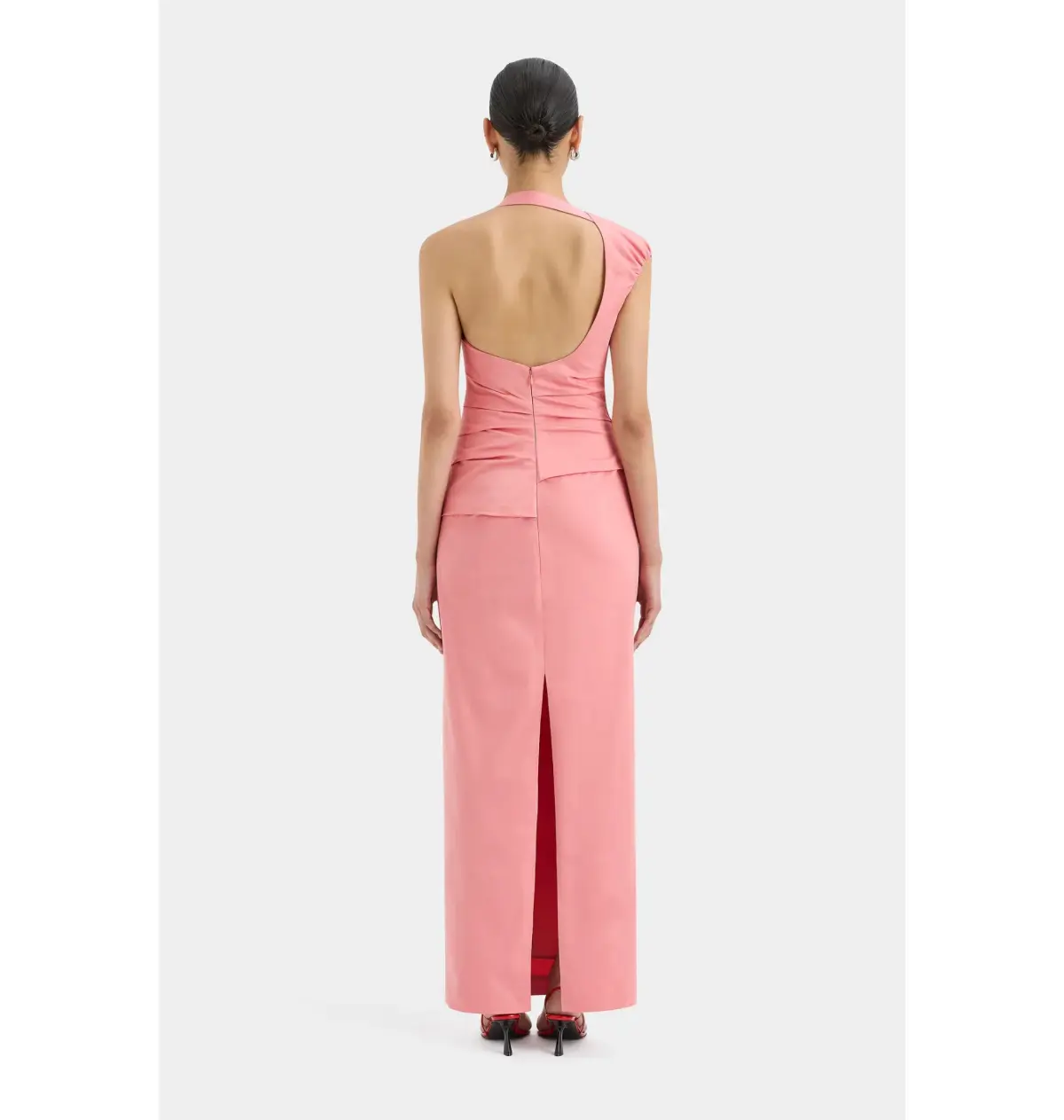 Sir the Label Giacomo Gathered Gown in Pink Size AU 8 - Image 3