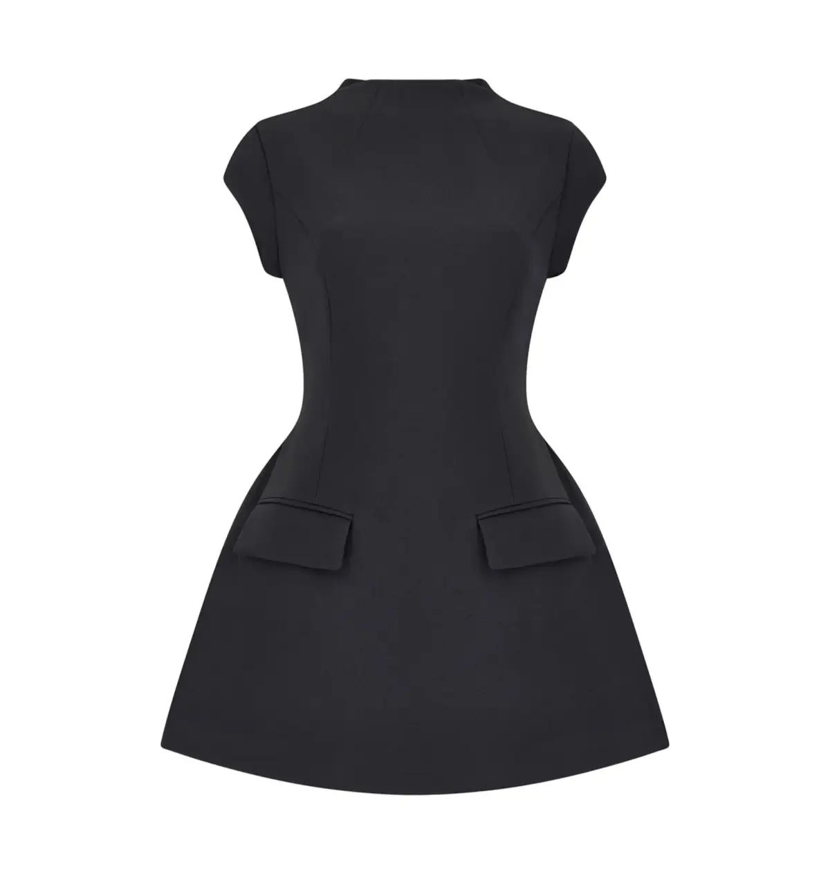 Odd Muse The Ultimate Muse Cap Sleeve Mini Dress Black Size AU 6  - Image 5
