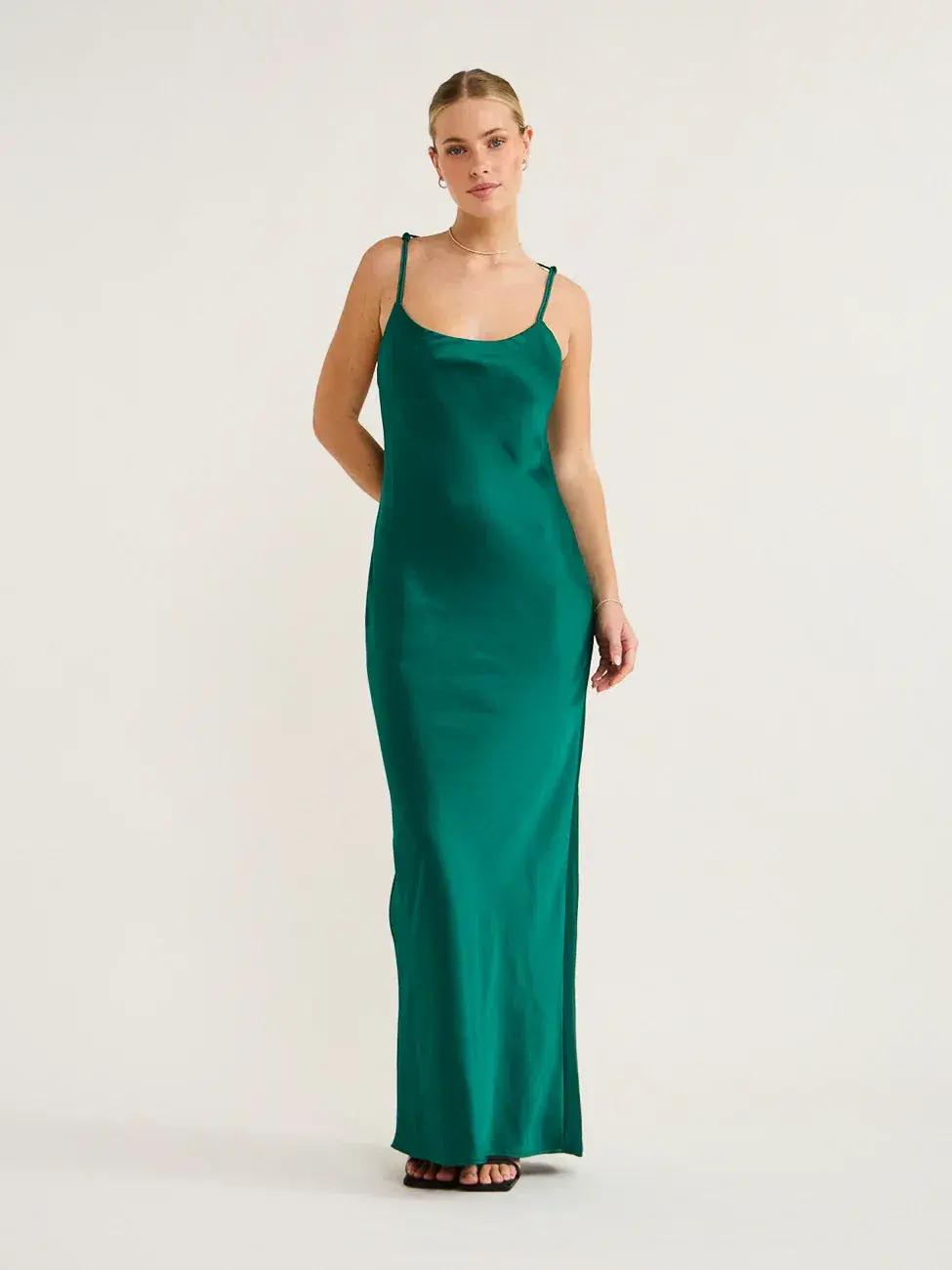 Camilla and Marc Otilia Slip Dress Jade Size AU 12  for rent on The Volte - main image