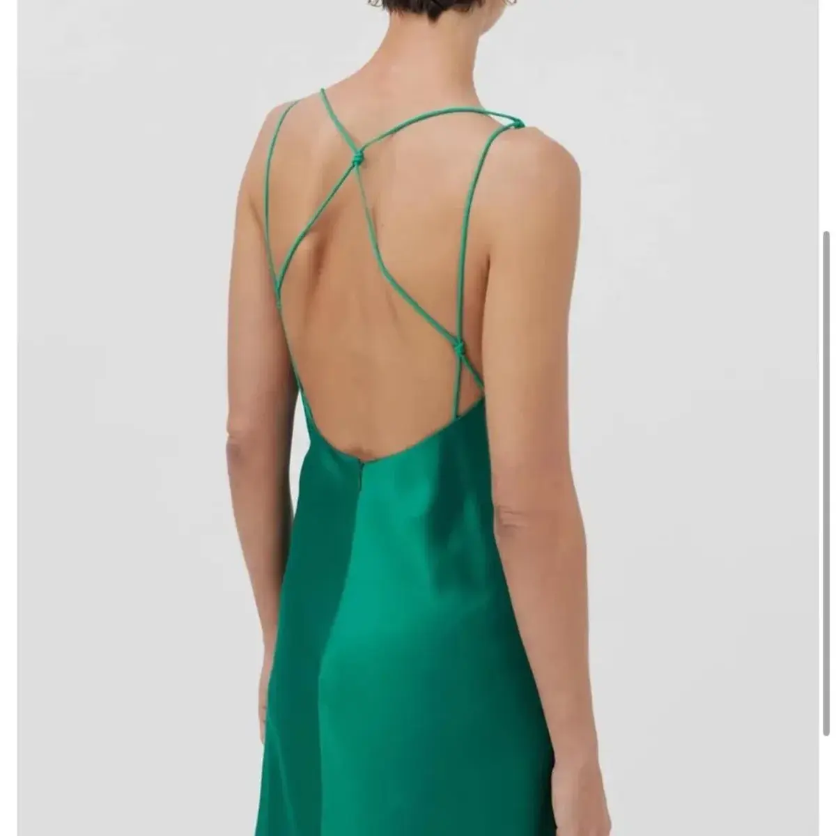 Camilla and Marc Otilia Slip Dress Jade Size AU 12  - Image 3
