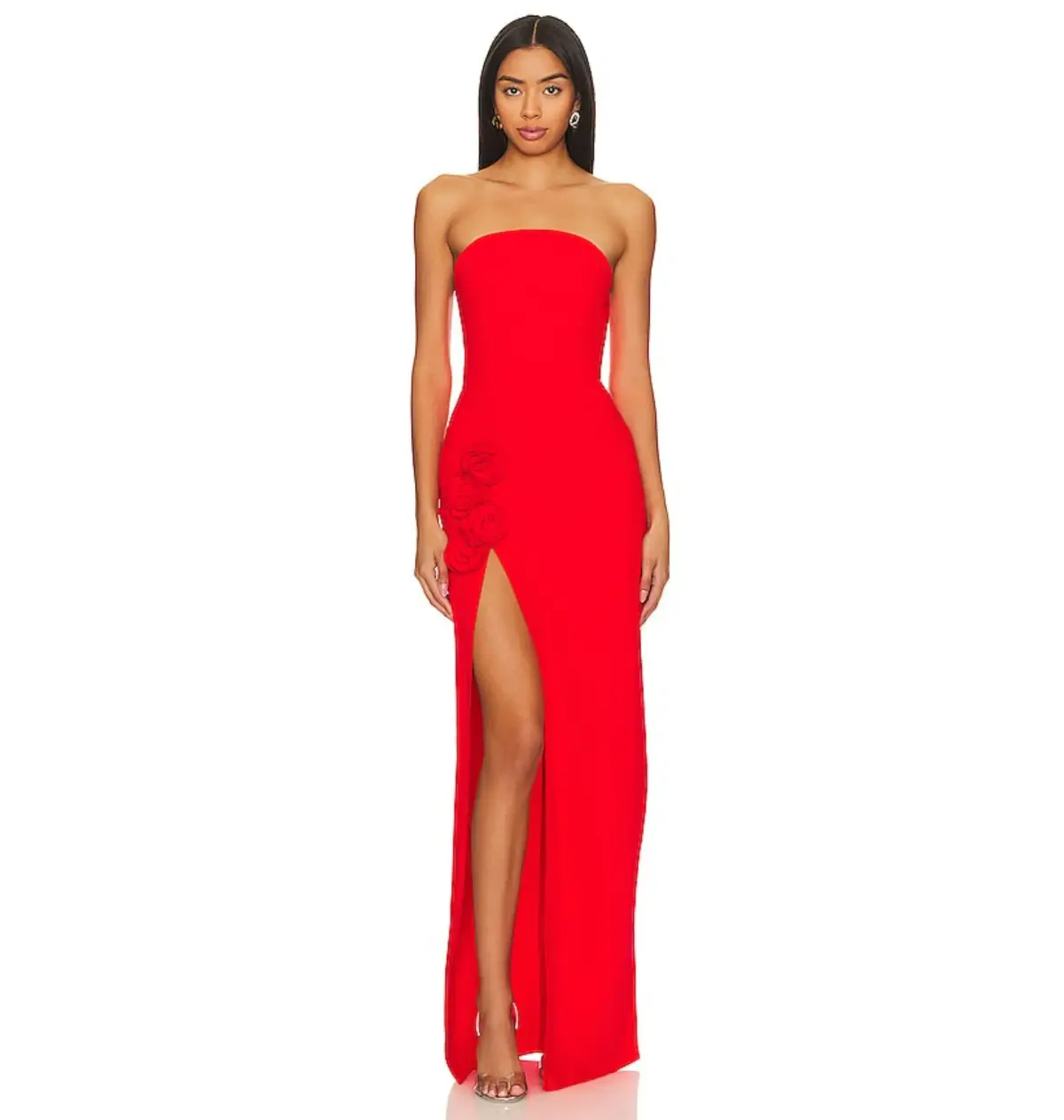 Amanda Uprichard Wolfe Gown Red Size M / AU 10  - Image 1