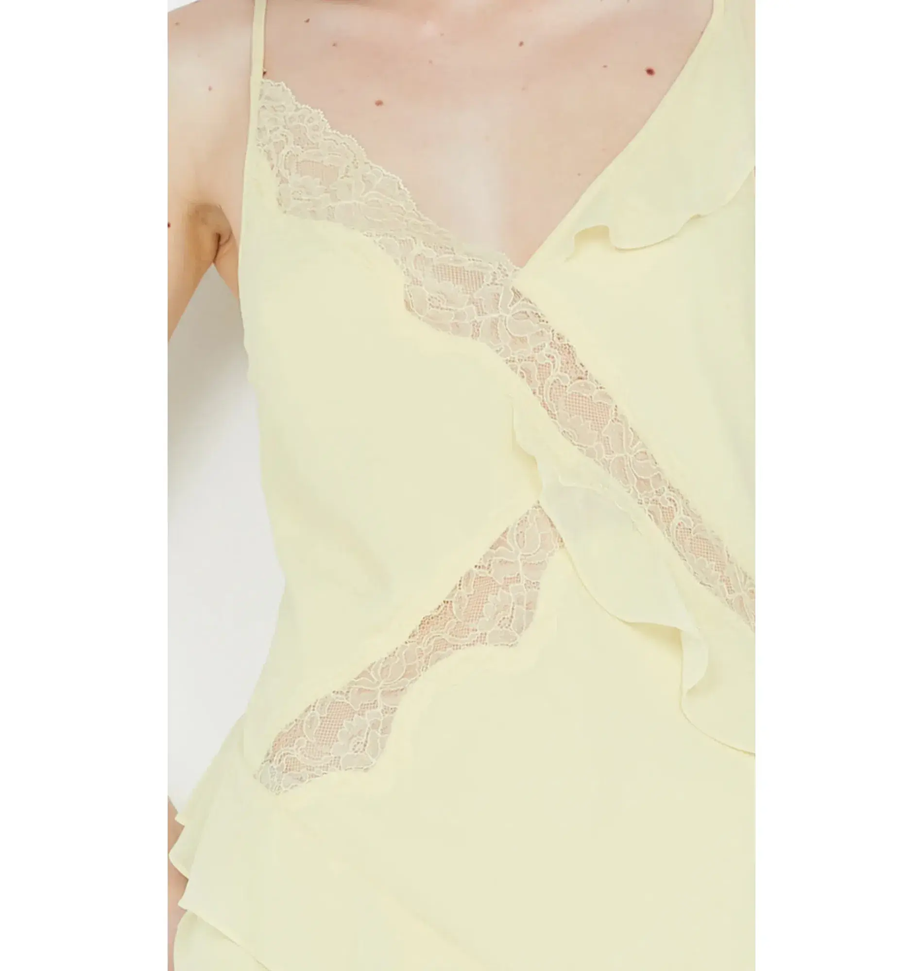  Bec & Bridge Knox Maxi Dress Icy Yellow Size AU 6 - Image 2
