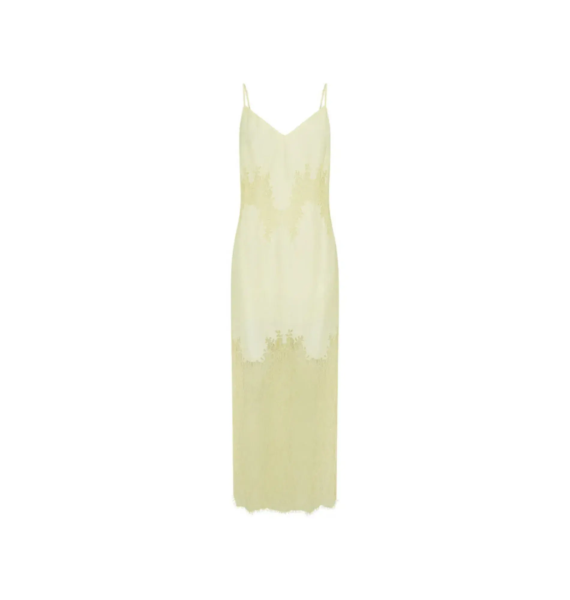 Camilla And Marc Filigree Dress in Lemon Yellow Size AU 6 - Image 5