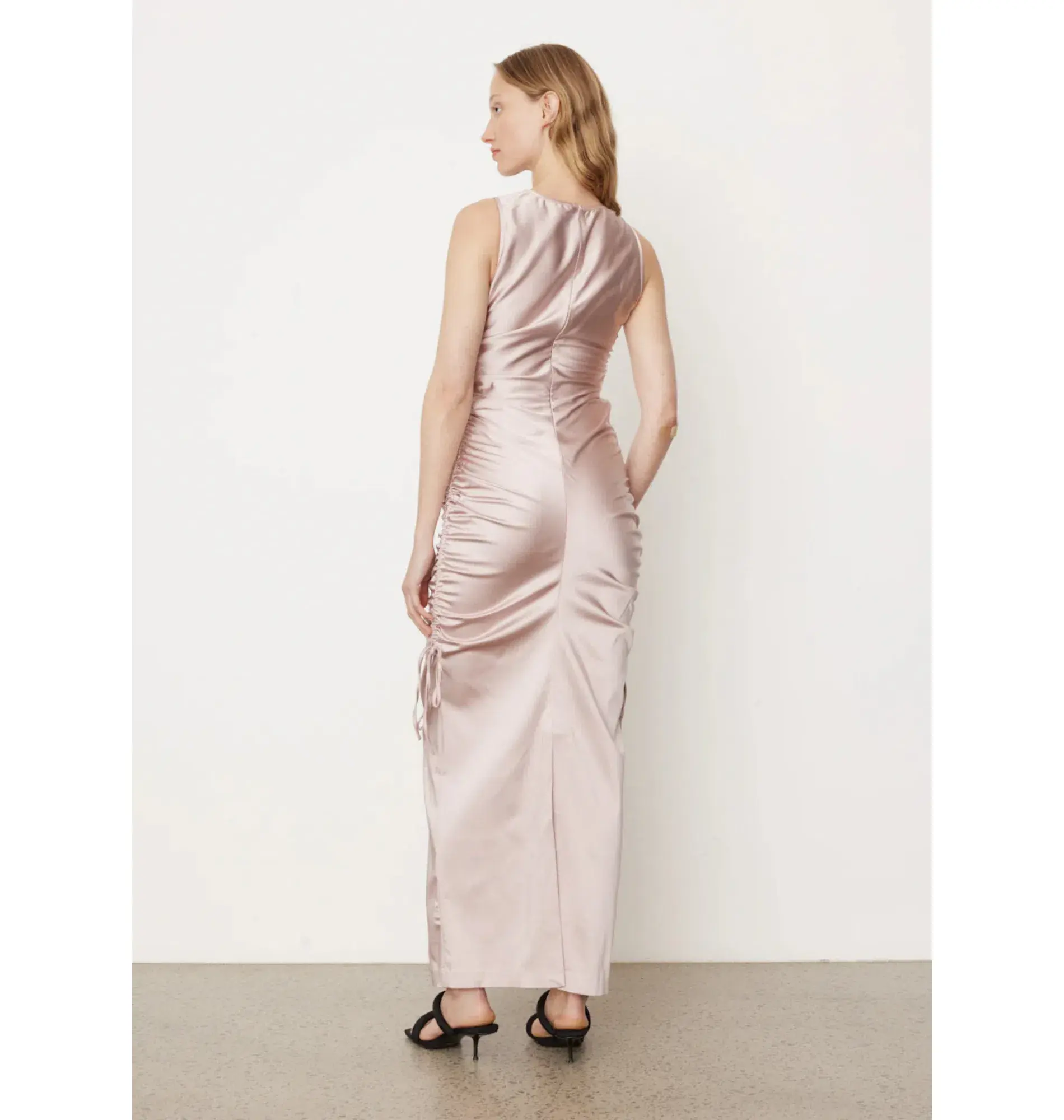 Wynn Hamlyn Nadine Dress Pink Size AU 8 - Image 4