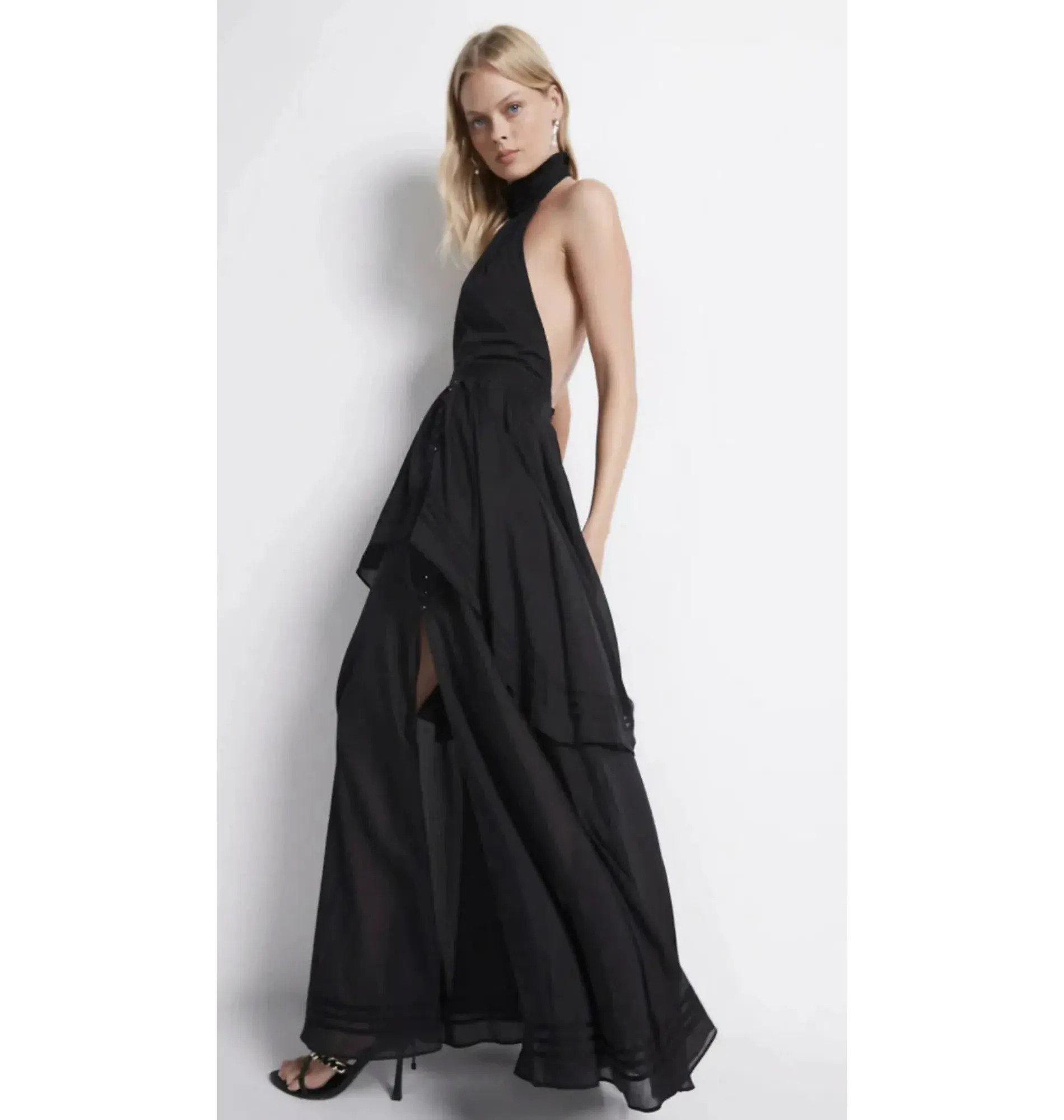 Aje Sienna Dress Black Size AU 10 - Image 2