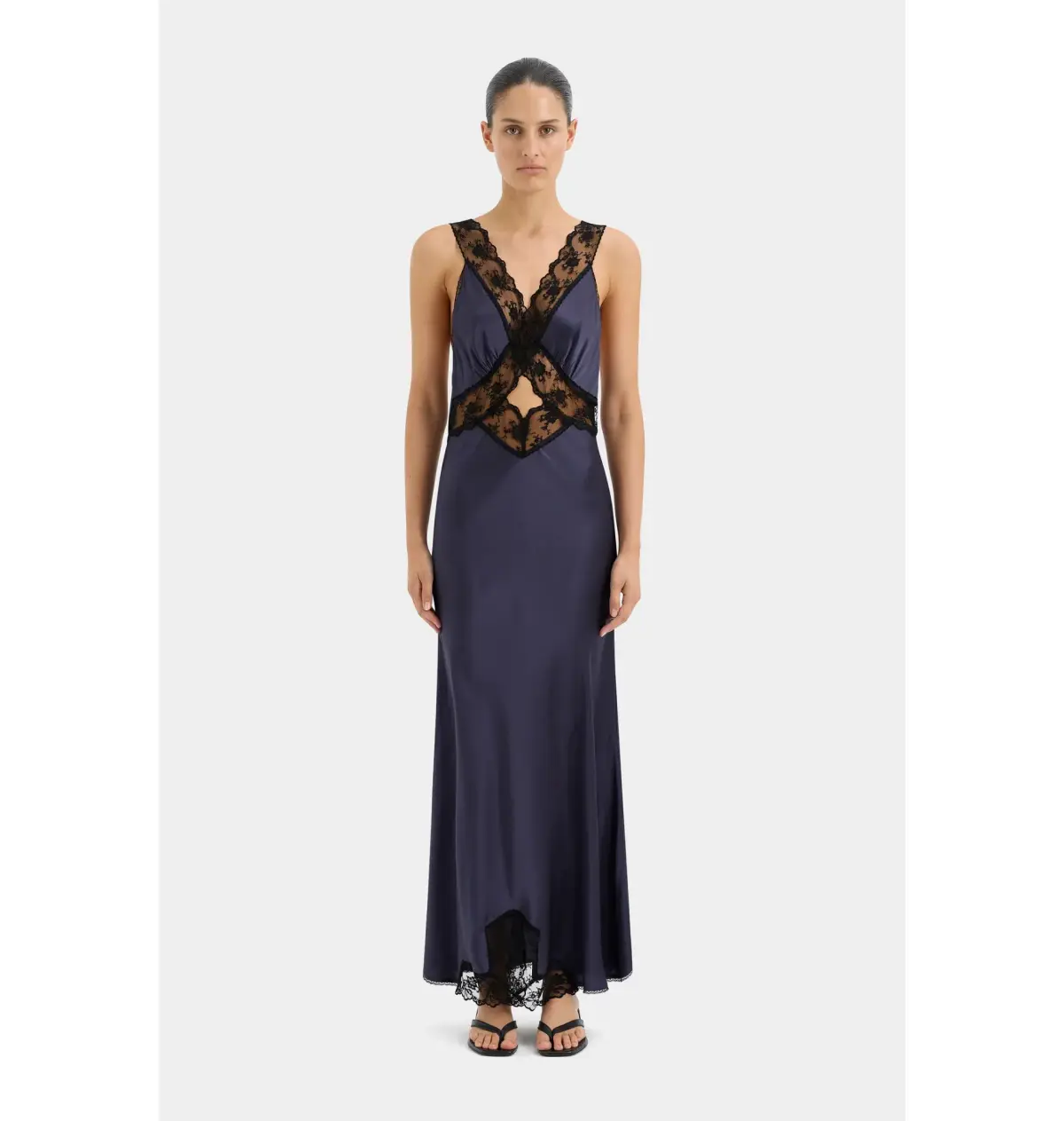 Sir the Label Aries Cut Down Gown Navy Size 3 / AU 12  - Image 1