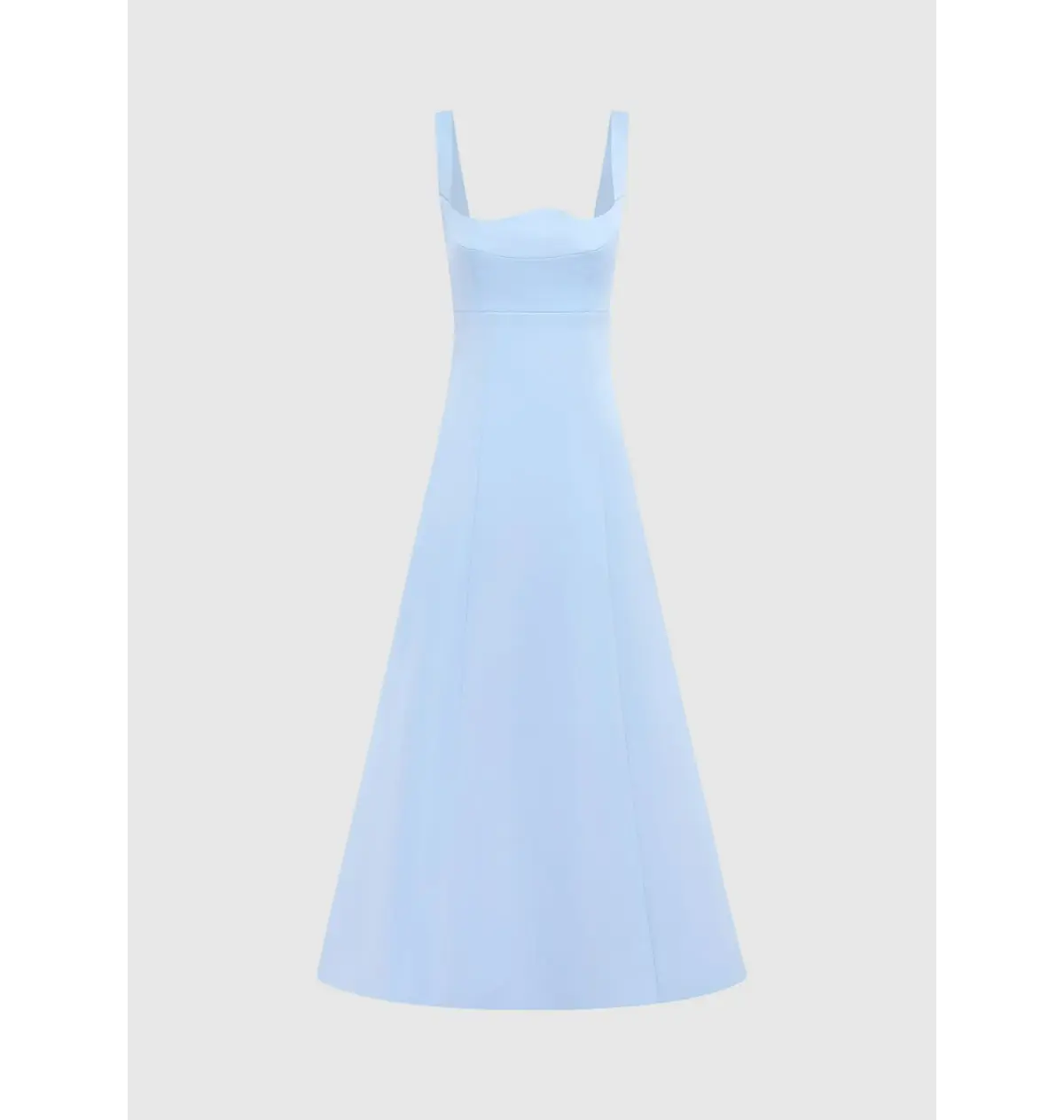 Leo Lin Odette Midi Dress In Sky Blue Size AU 12 - Image 5
