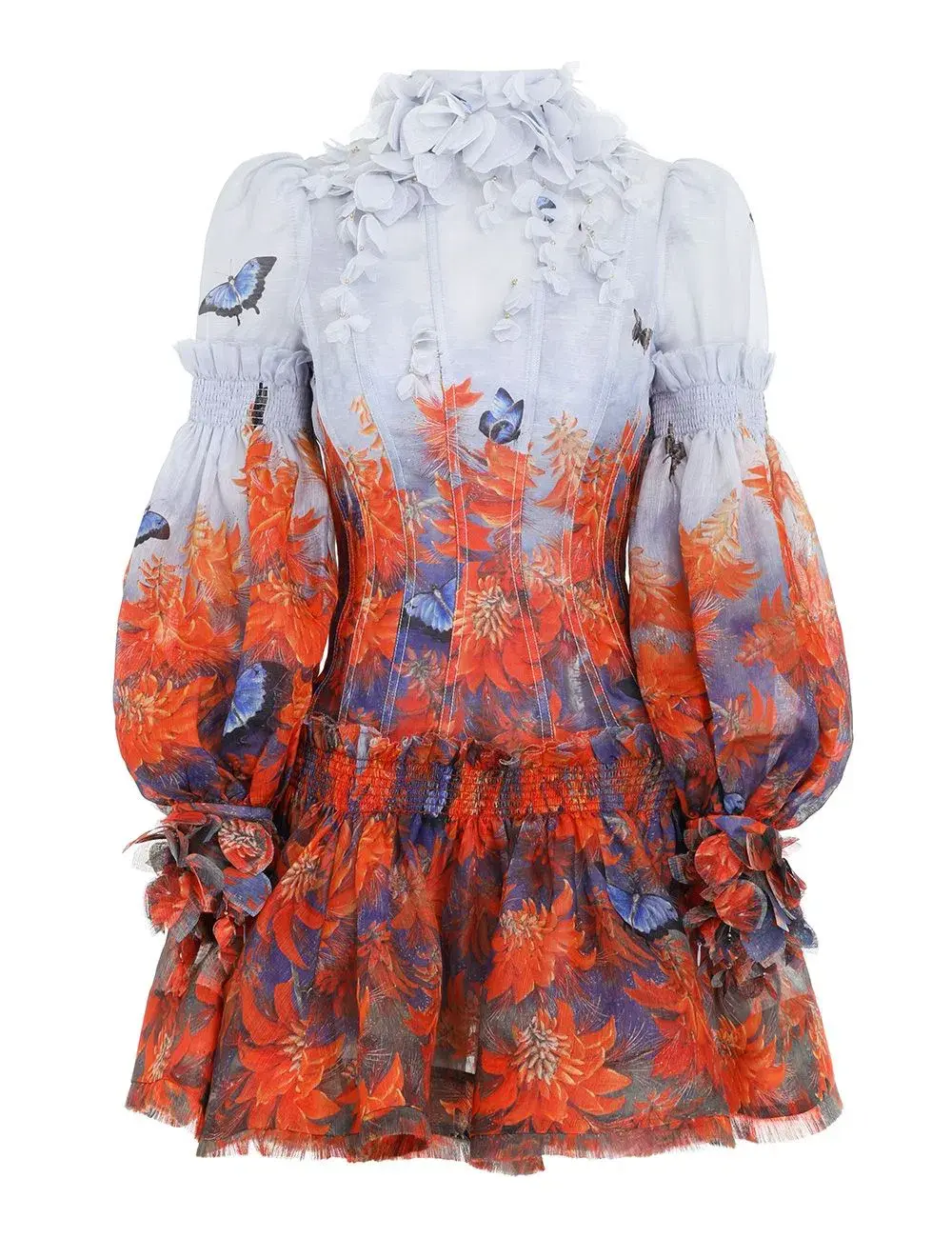 Zimmermann Botanica Mini Dress Wild Flower Size 1 / AU 10 - Image 4