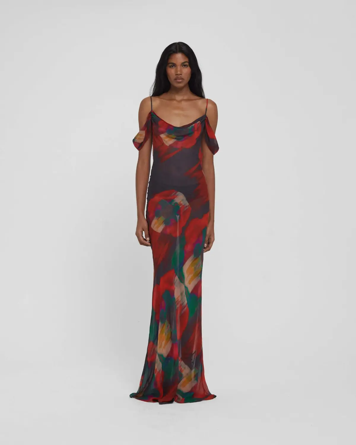 Rat & Boa Adriana Maxi Dress Print Size M / AU 10 - Image 2