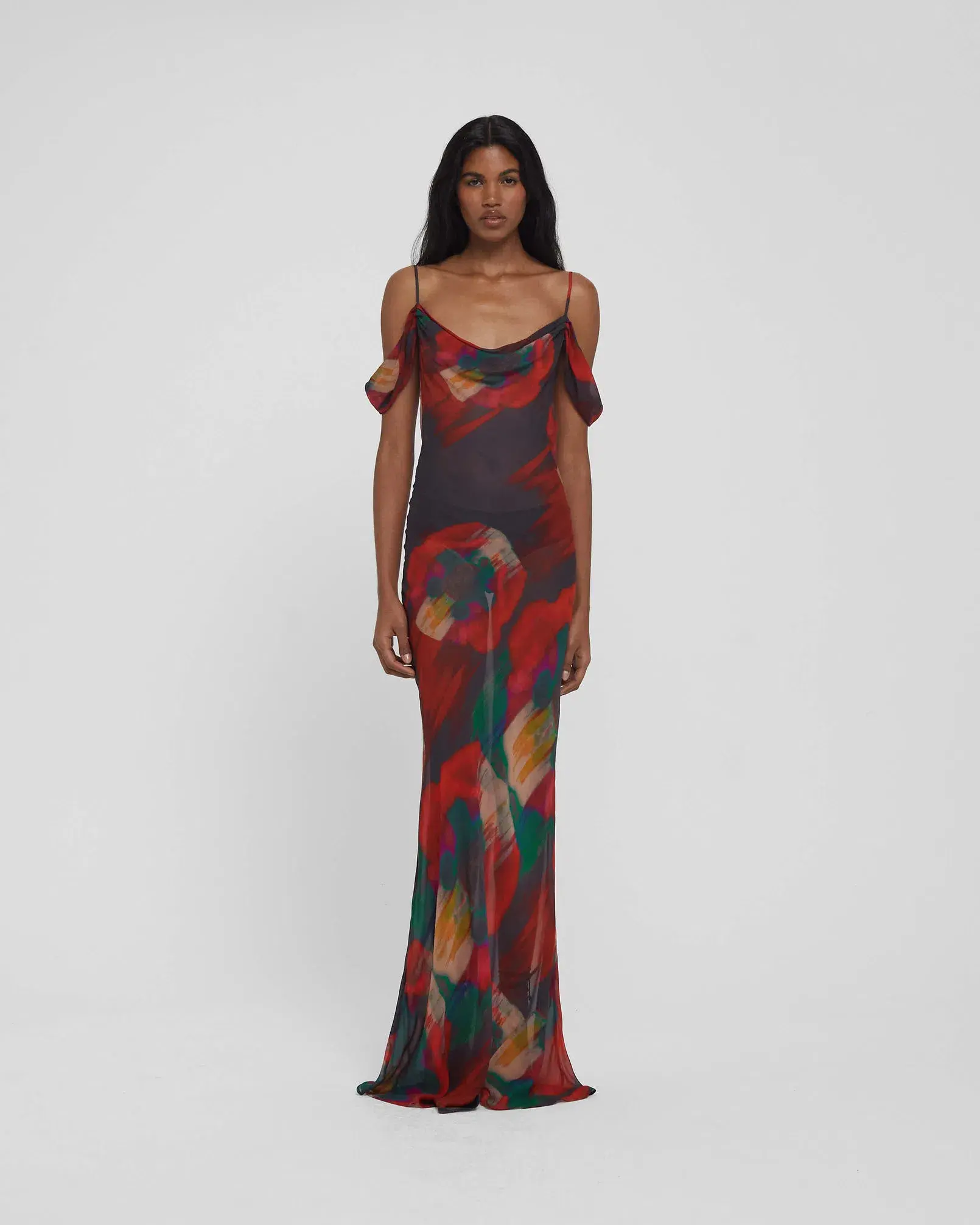 Rat & Boa Adriana Maxi Dress Print Size M / AU 10 - Image 2