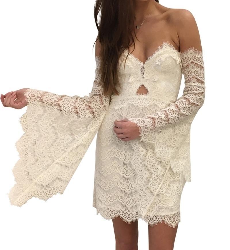 Thurley Love Lost Cream Dress Sz 8 - Image 2