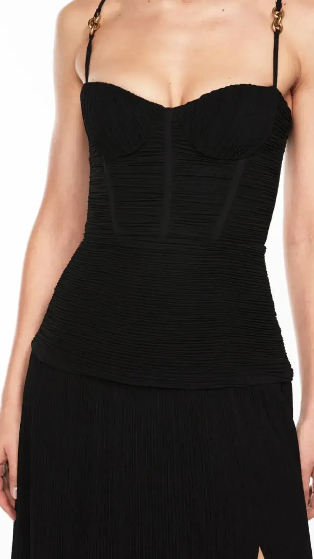 Manning Cartell Double Time Pleat Dress Black Size 12 - Image 4