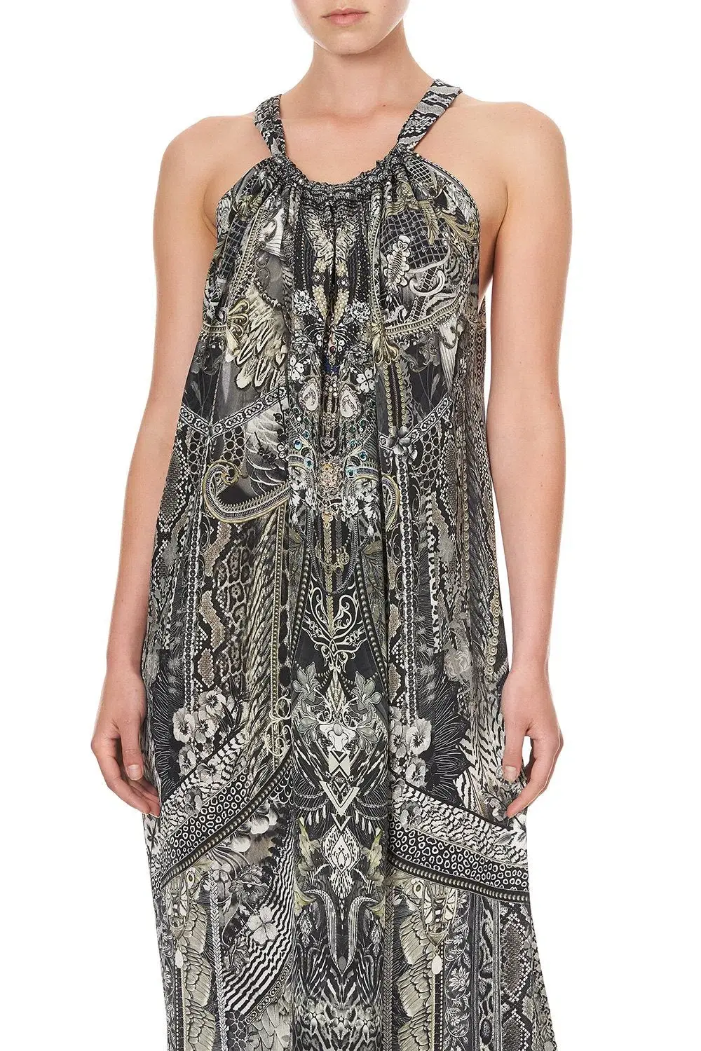 Camilla Drawstring Dress in One Tribe One Size  - Image 4