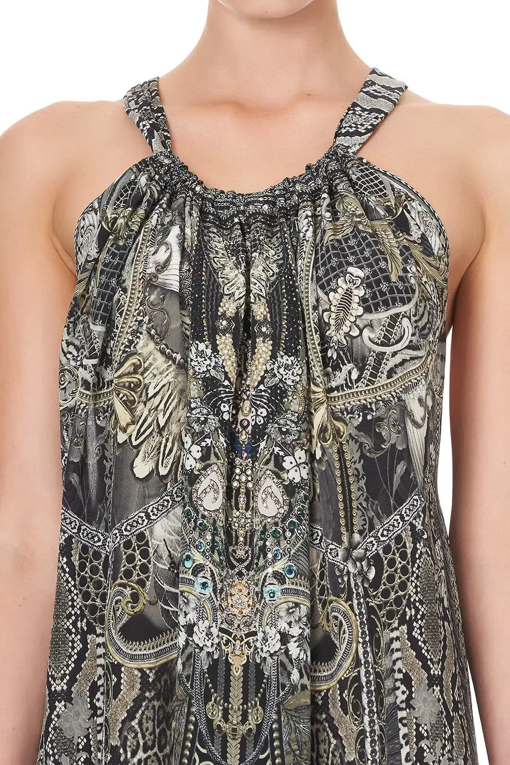 Camilla Drawstring Dress in One Tribe One Size  - Image 6