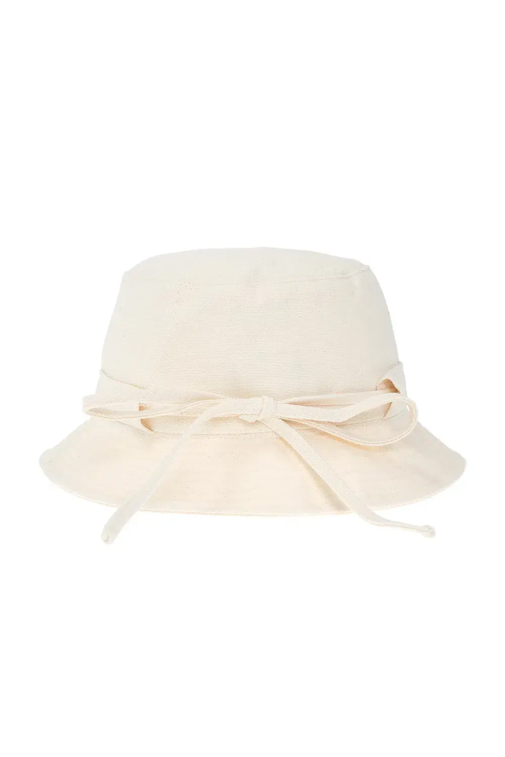 Jacquemus Bucket Hat Le Bob Gadjo Bucket Hat Off White One Size  - Image 2