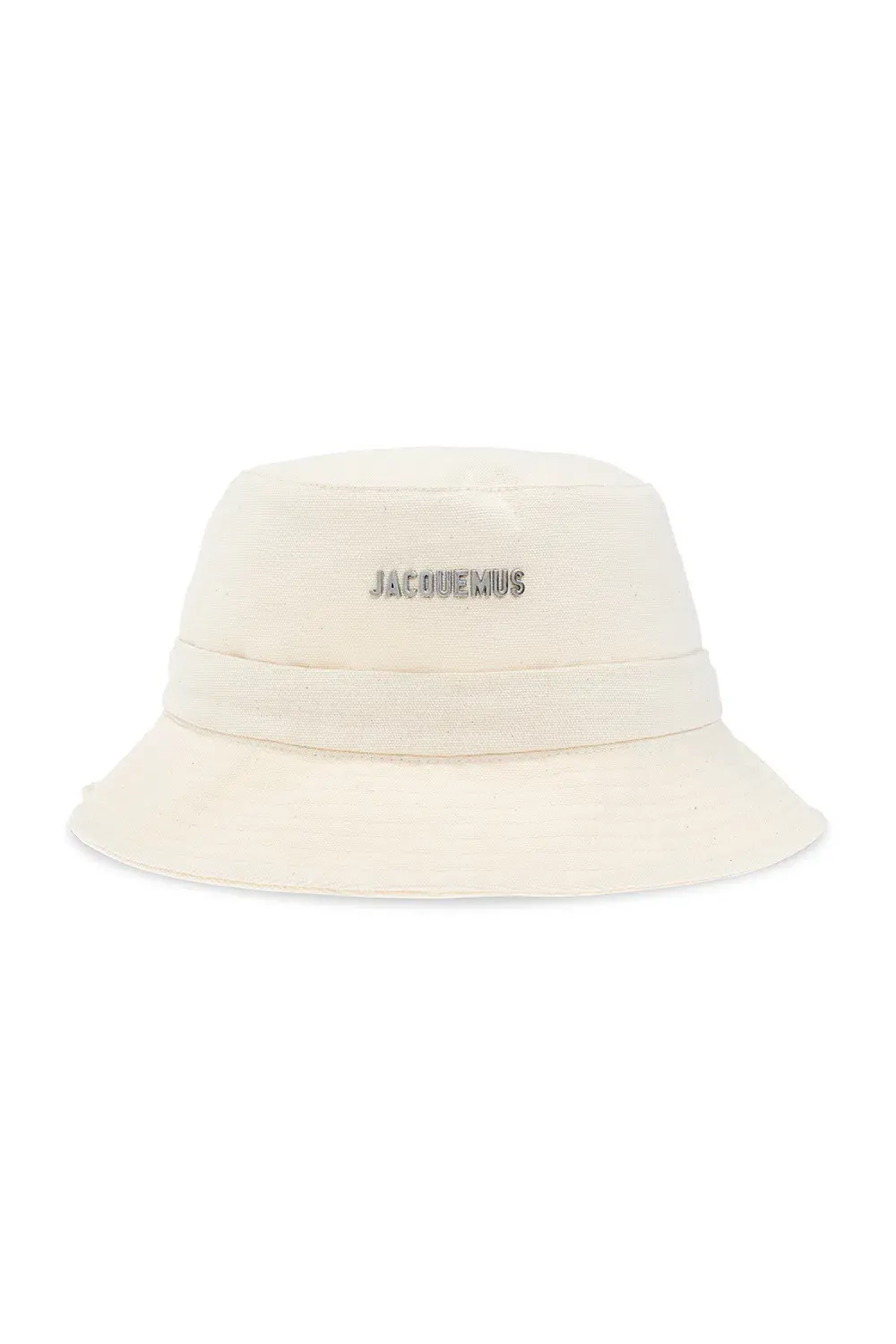 Jacquemus Bucket Hat Le Bob Gadjo Bucket Hat Off White One Size  - Image 3
