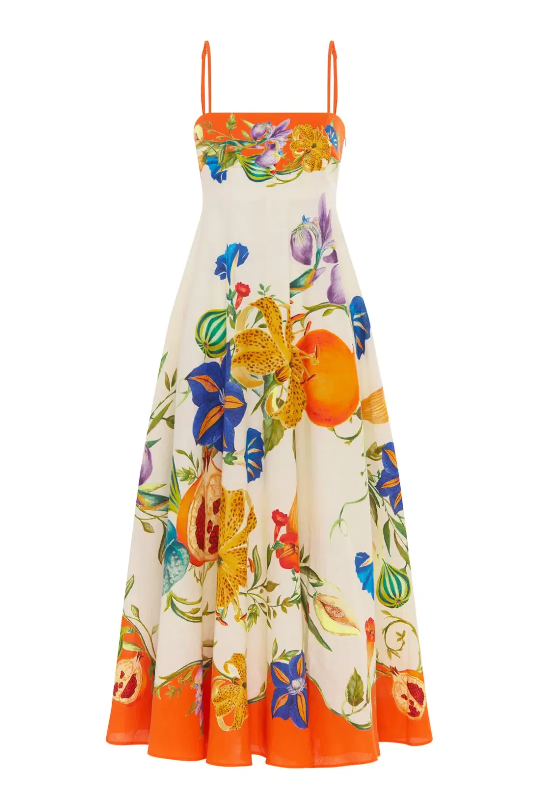 Alemais Flores Sundress Multi Size 16 for rent on The Volte - main image