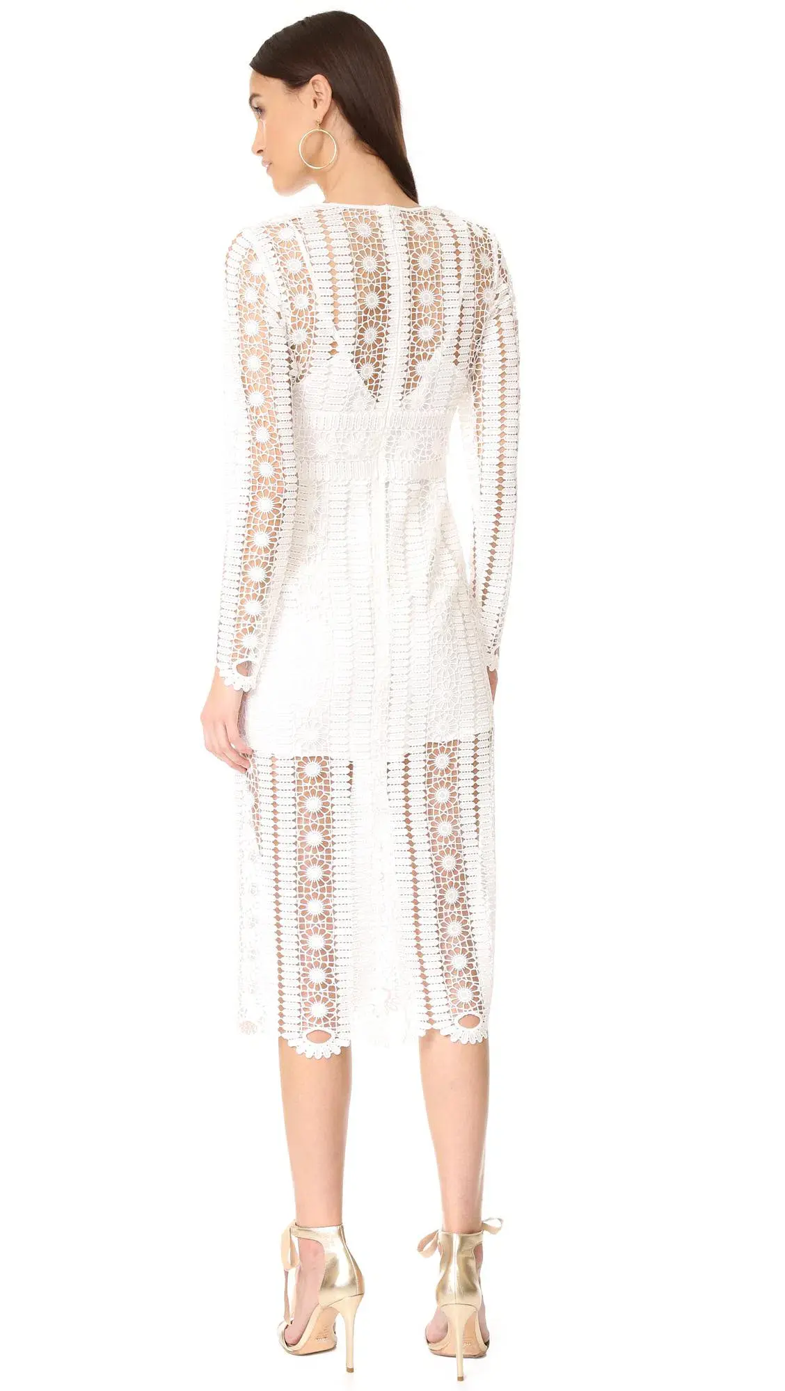 Alice McCall Diamond Dancer Like A Dream Lace Dress White Size 6 - Image 2