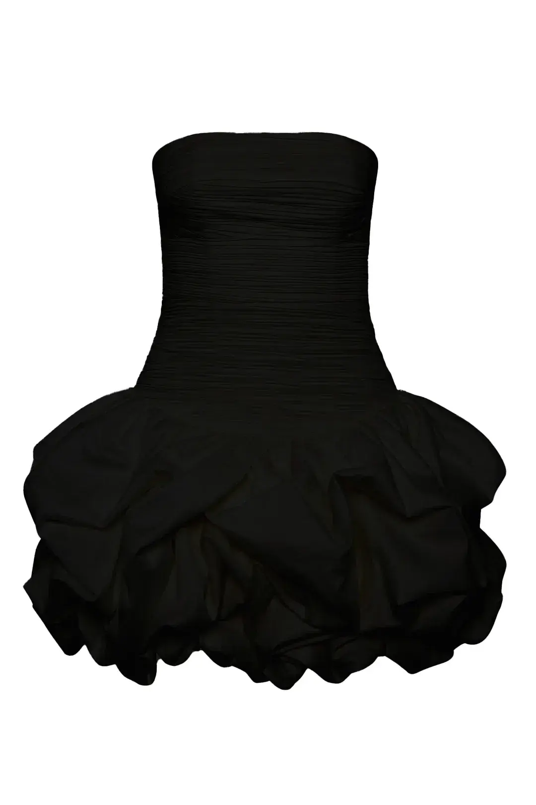 Aje Violette Bubble Hem Mini Dress Black Size 12 - Image 4