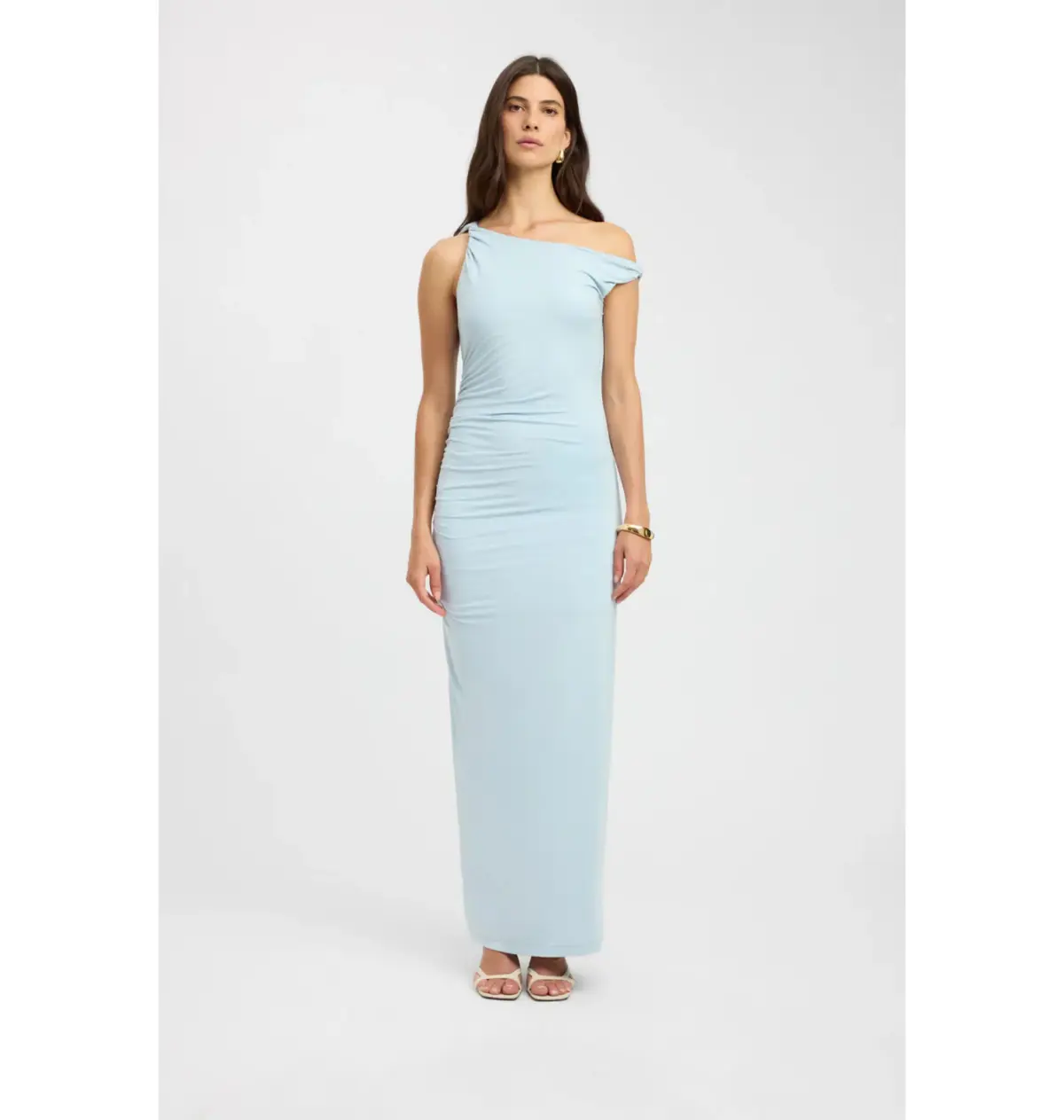 Kookai Milly Maxi Dress in Ice Blue Size AU 8 - Image 1
